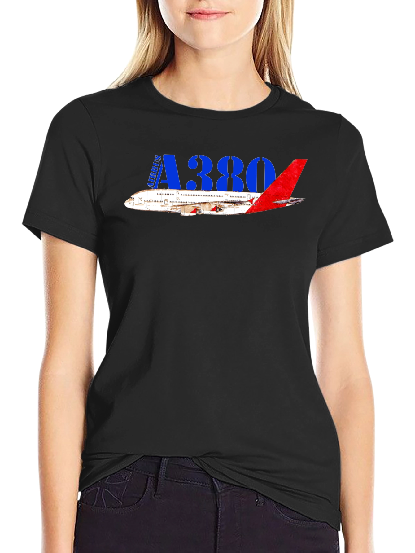 Airbus A380 T-Shirt - Aviation Enthusiast Tee
