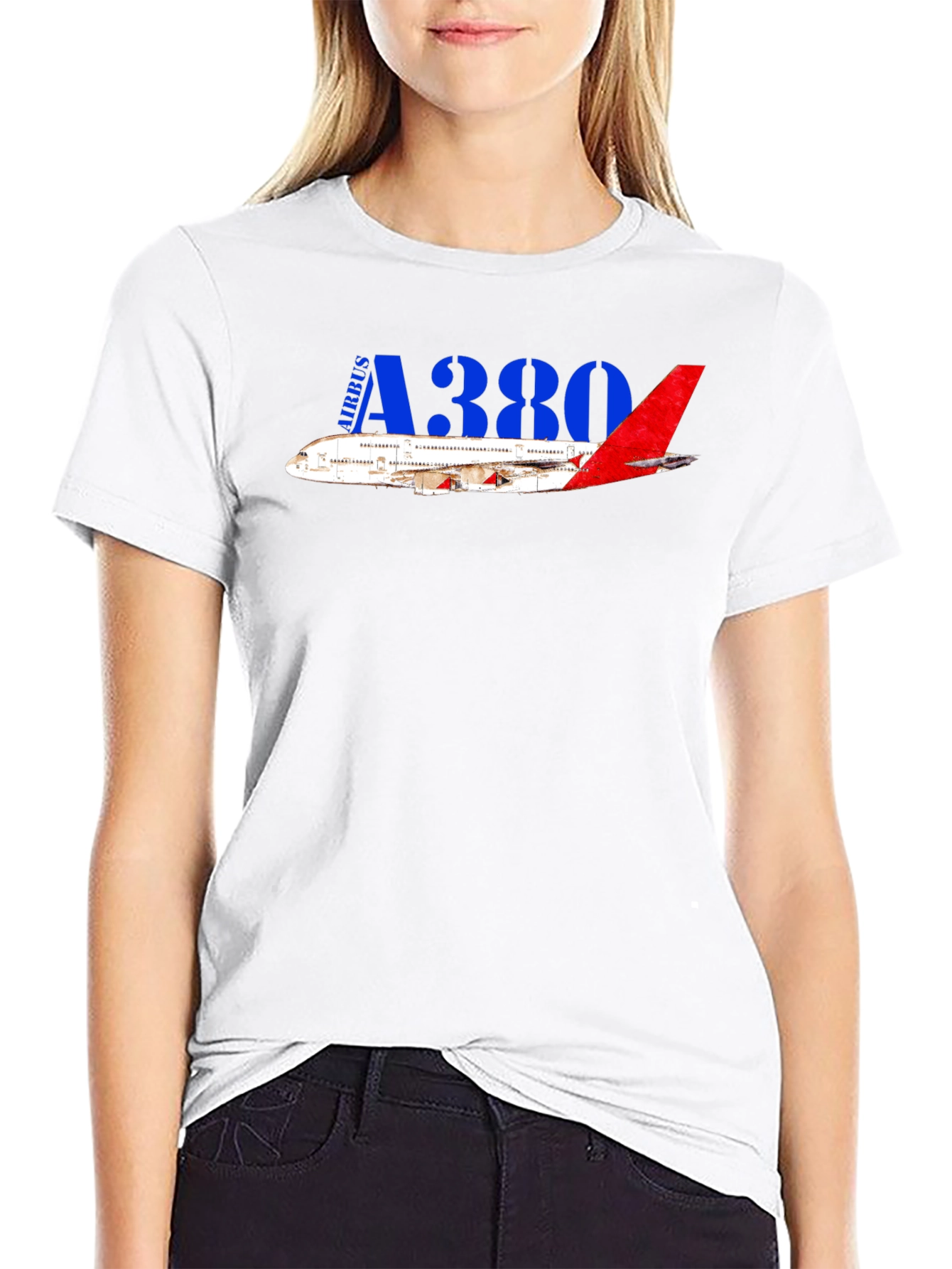 Airbus A380 T-Shirt - Aviation Enthusiast Tee