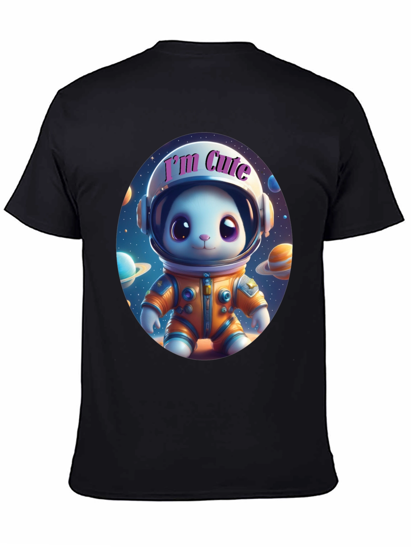 Cute Astronaut Bunny T-Shirt