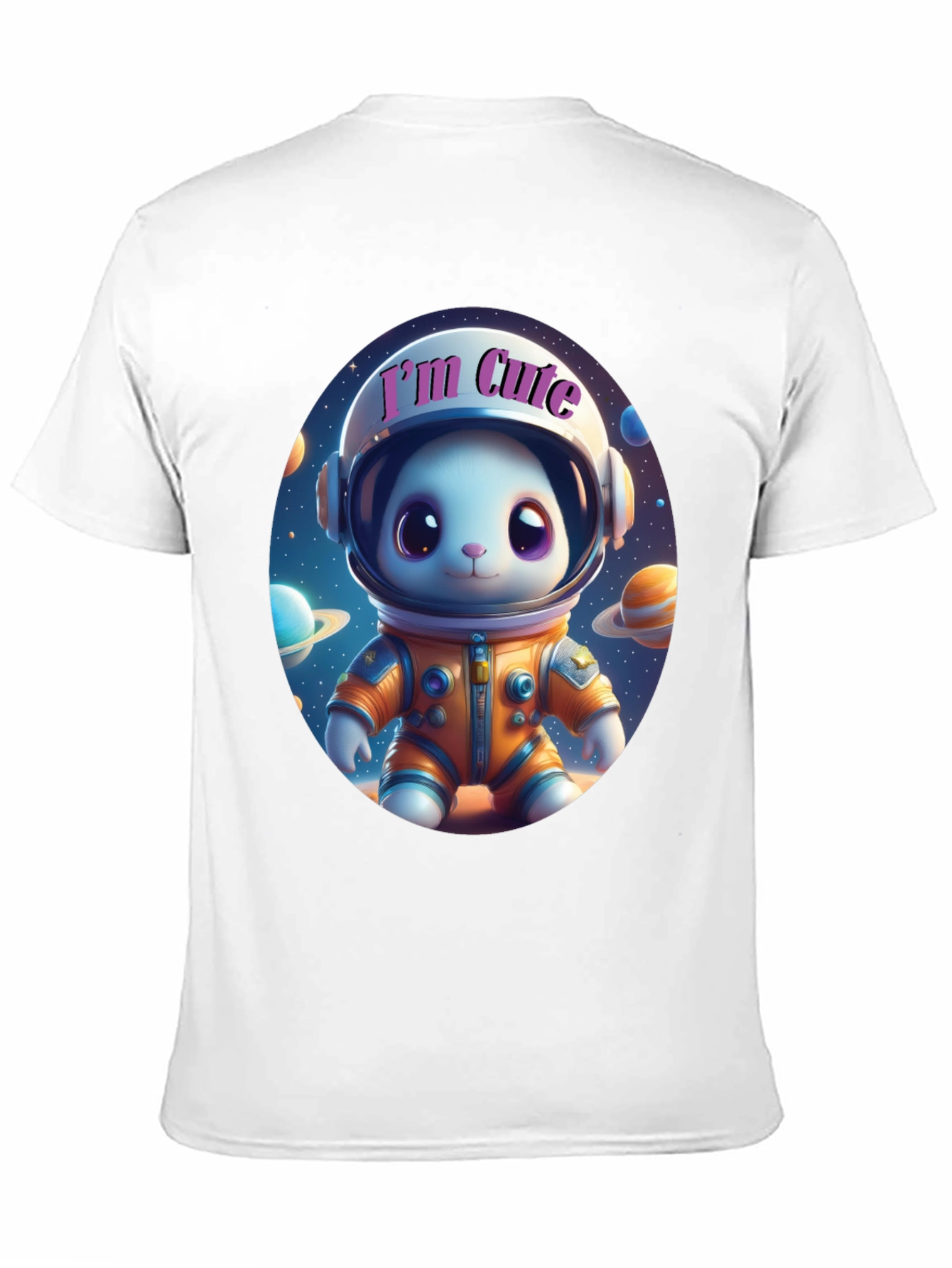 Cute Astronaut Bunny T-Shirt