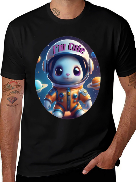 Cute Astronaut Bunny T-Shirt