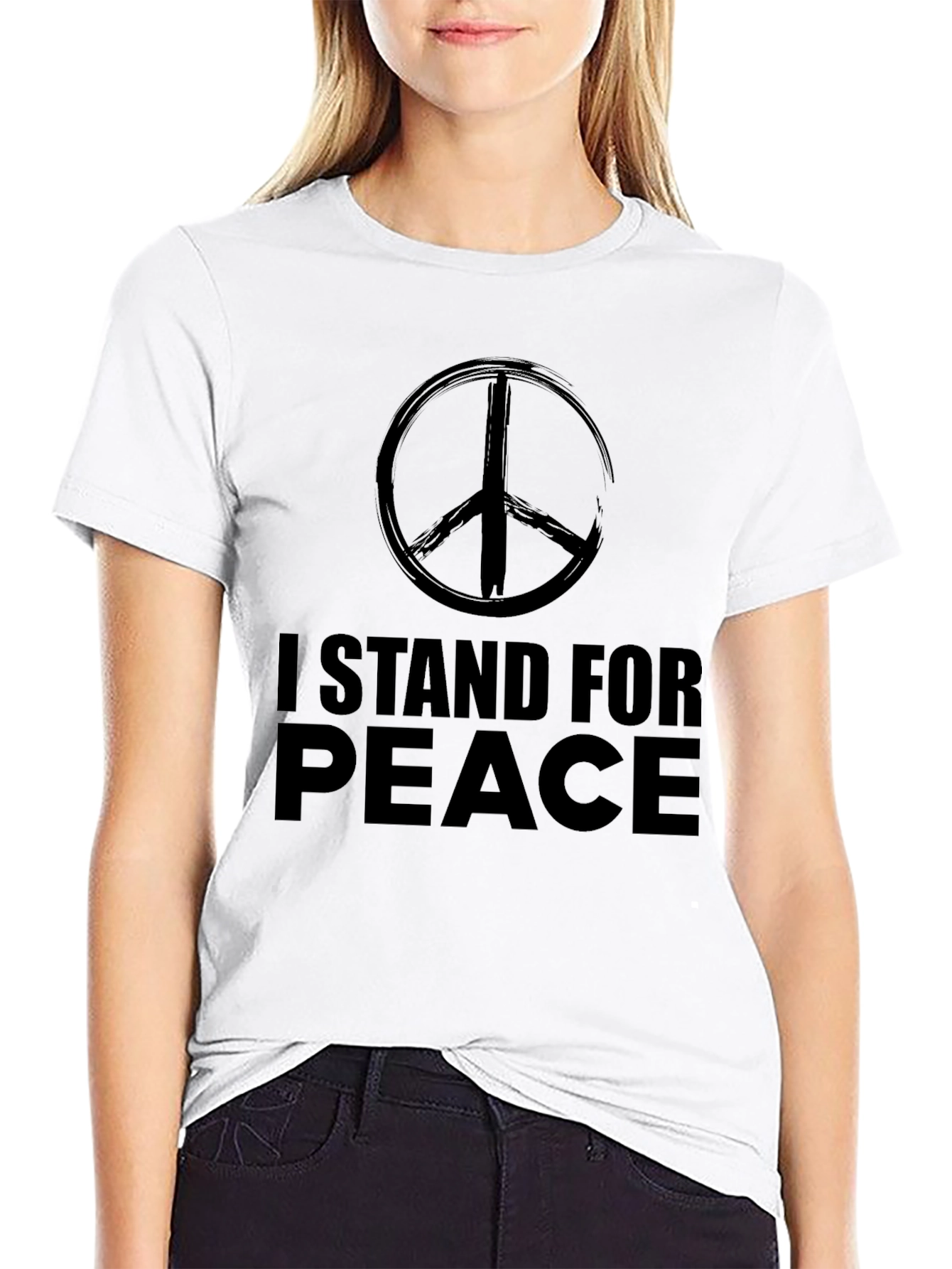 I Stand For Peace Graphic T-Shirt