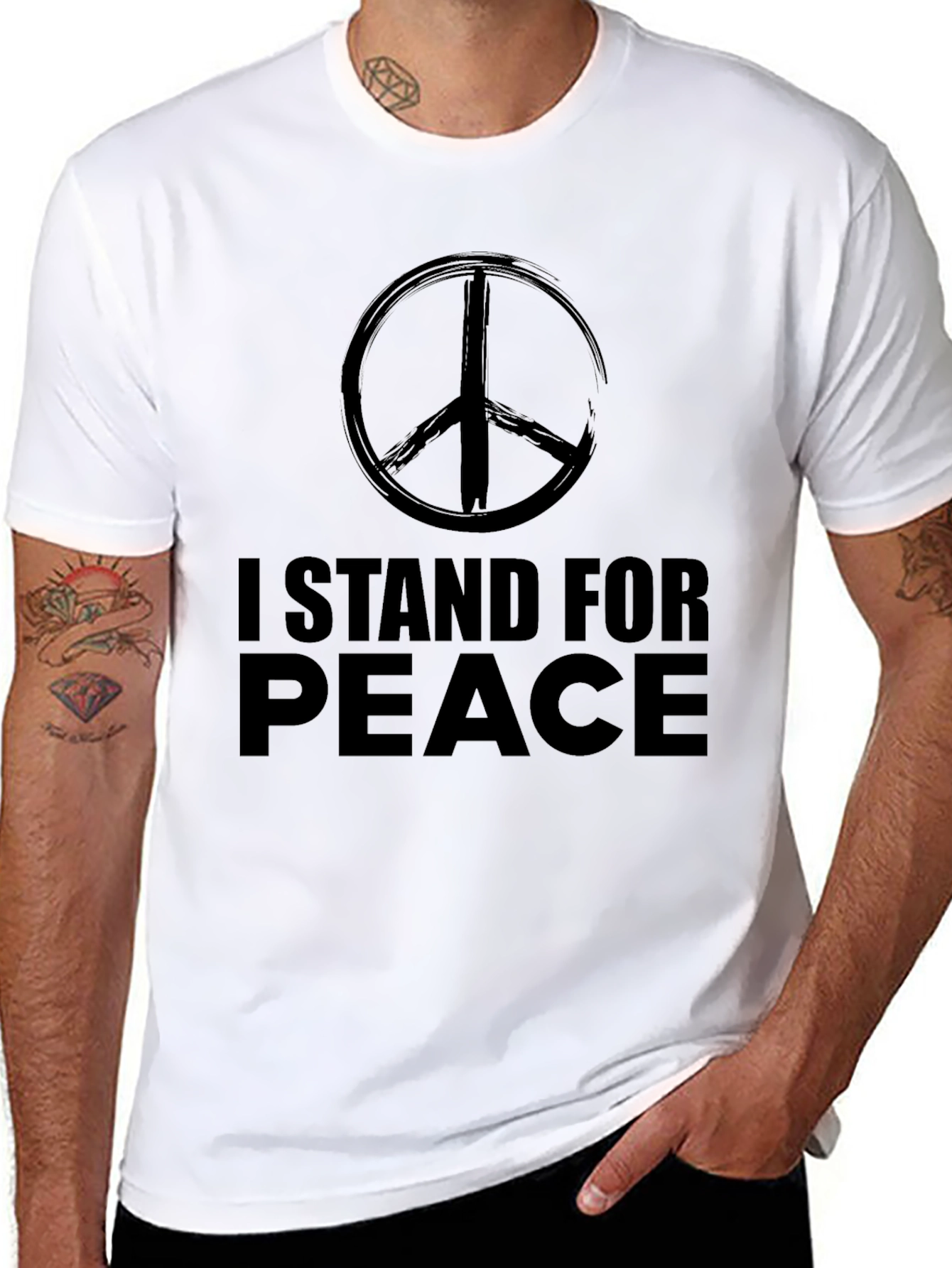 I Stand For Peace Graphic T-Shirt