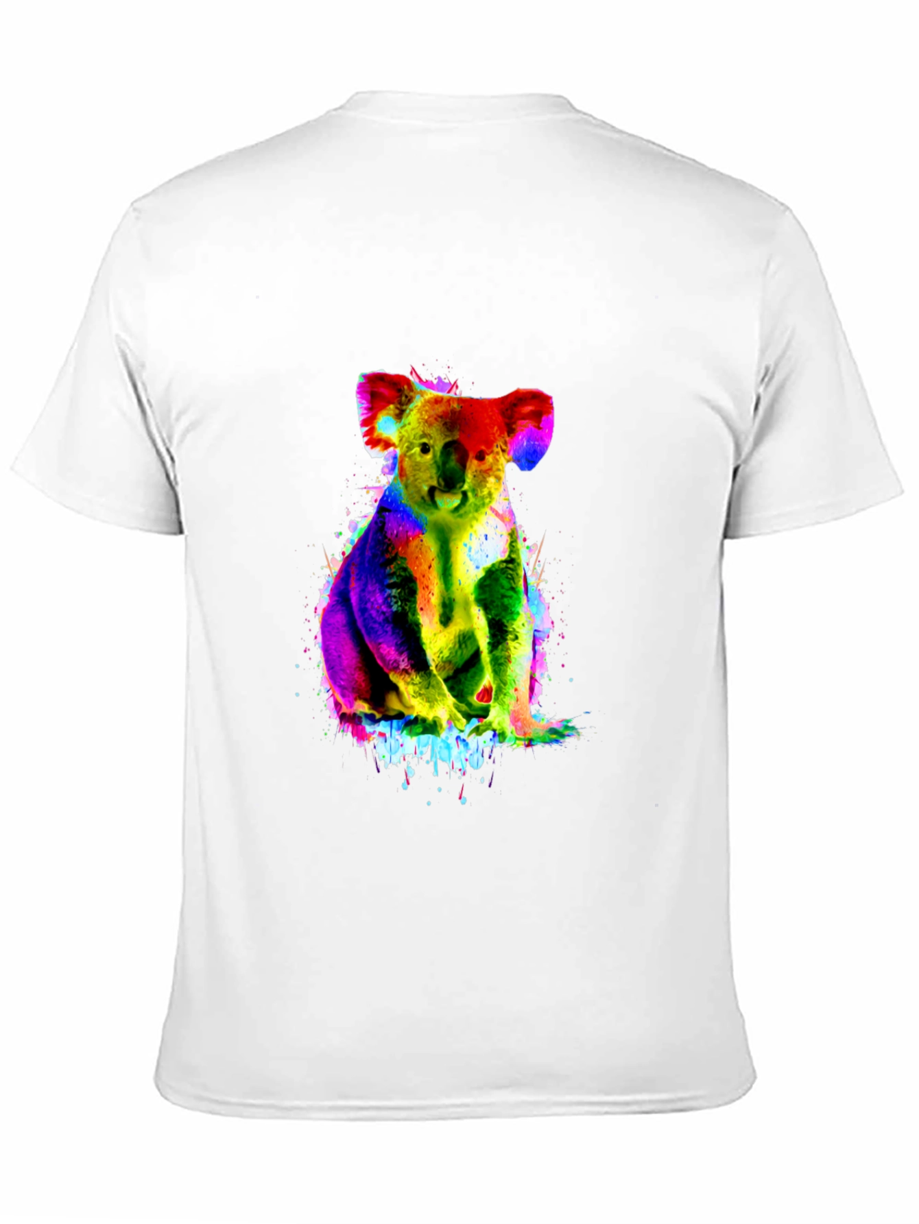 Colorful Koala Graphic T-Shirt
