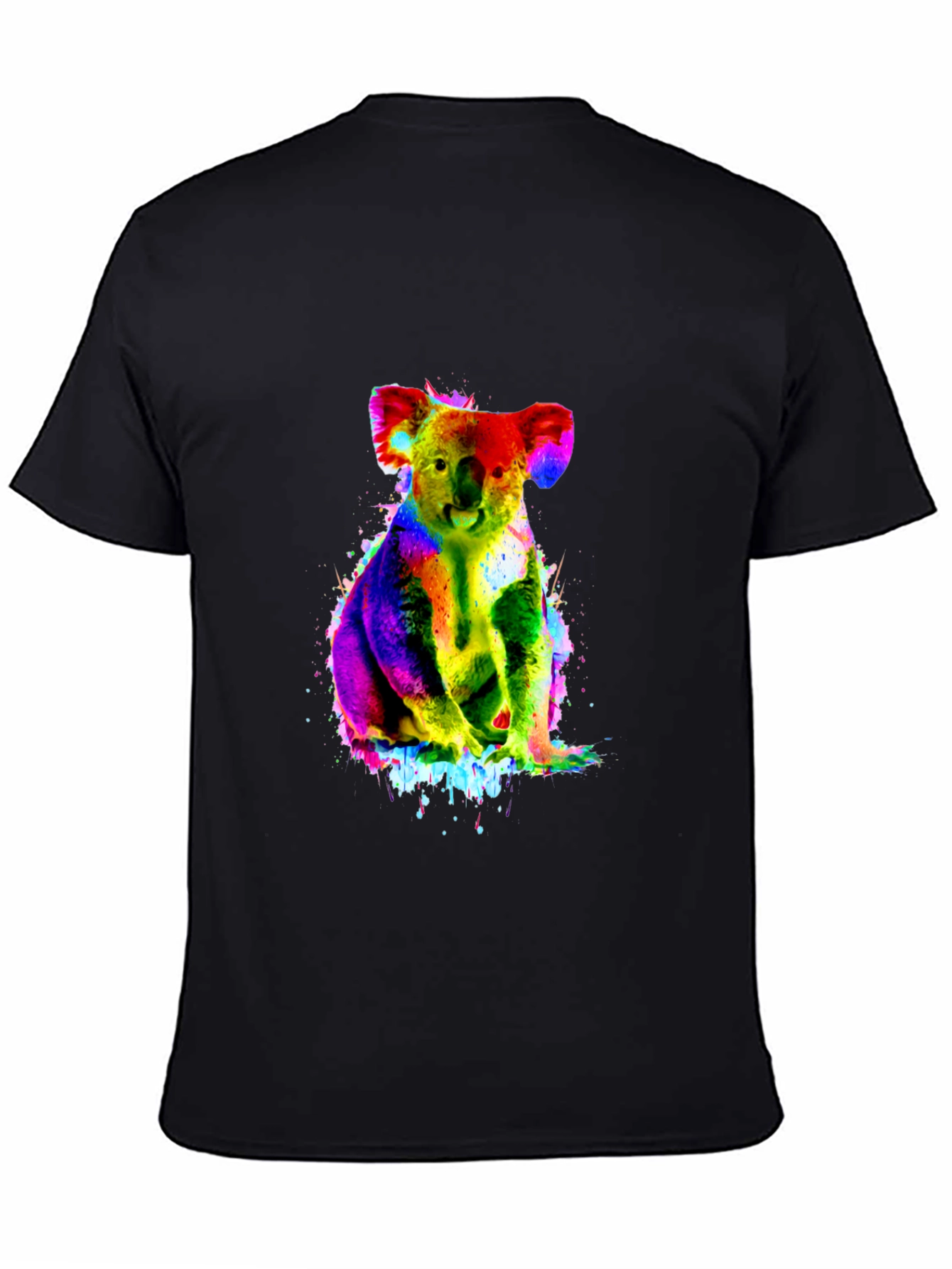 Colorful Koala Graphic T-Shirt