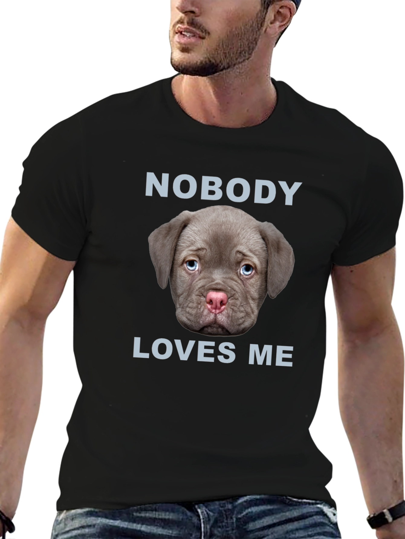 Nobody Loves Me Puppy Dog T-Shirt