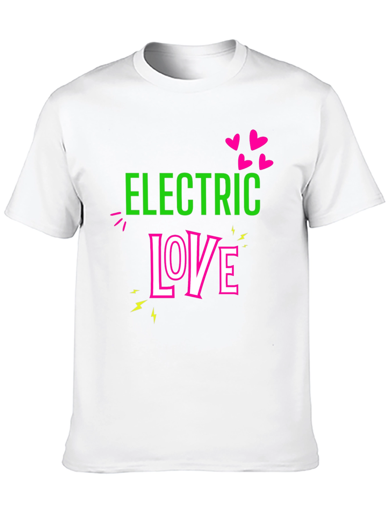 Electric Love Graphic T-Shirt - Black