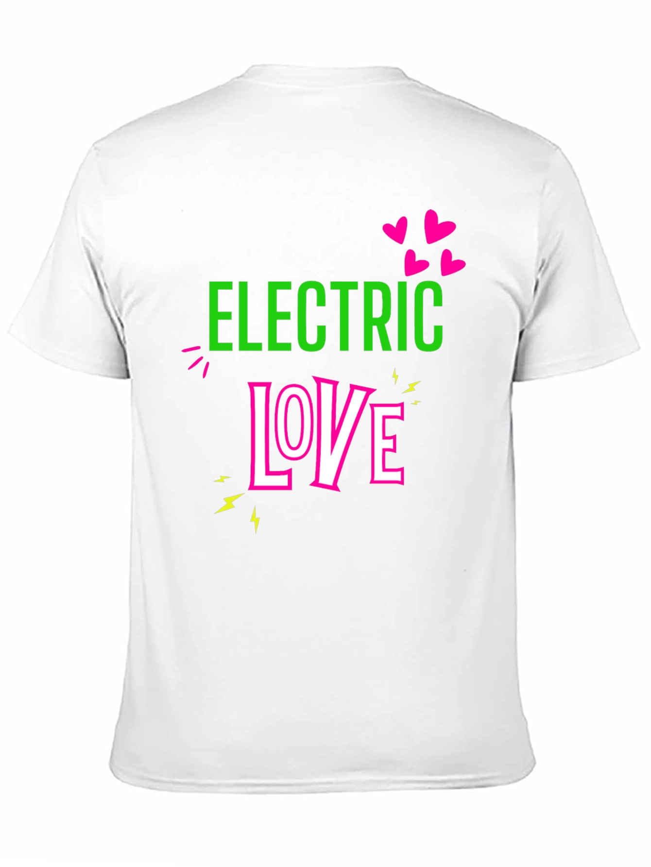 Electric Love Graphic T-Shirt - Black