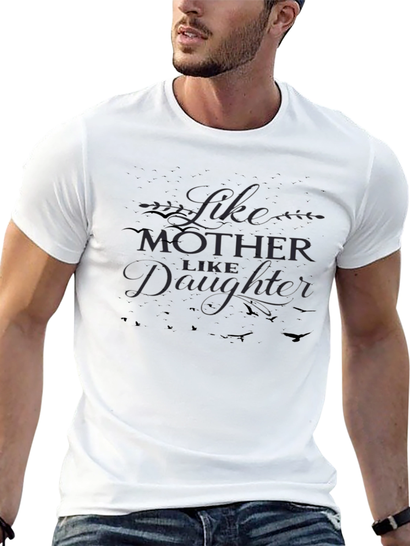 Like Mother Like Daughter Black T-Shirt