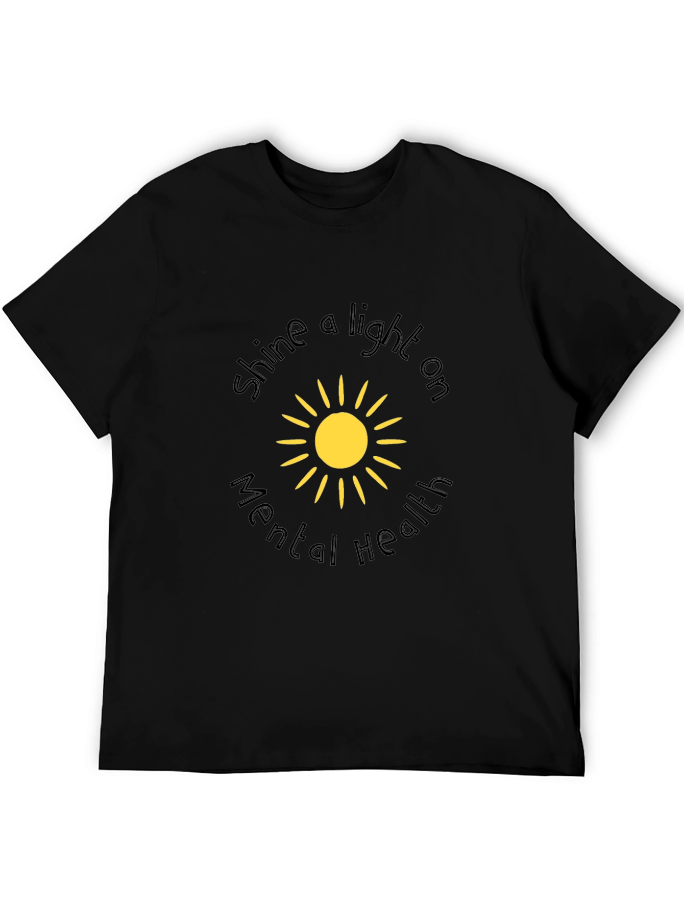 Mental Health Awareness T-Shirt - Shine a Light