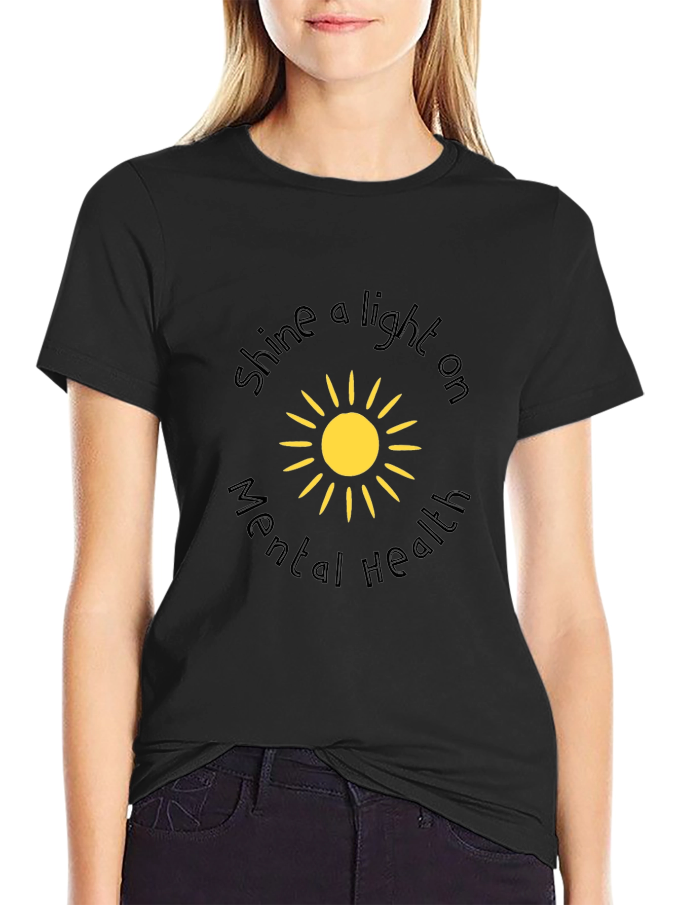 Mental Health Awareness T-Shirt - Shine a Light