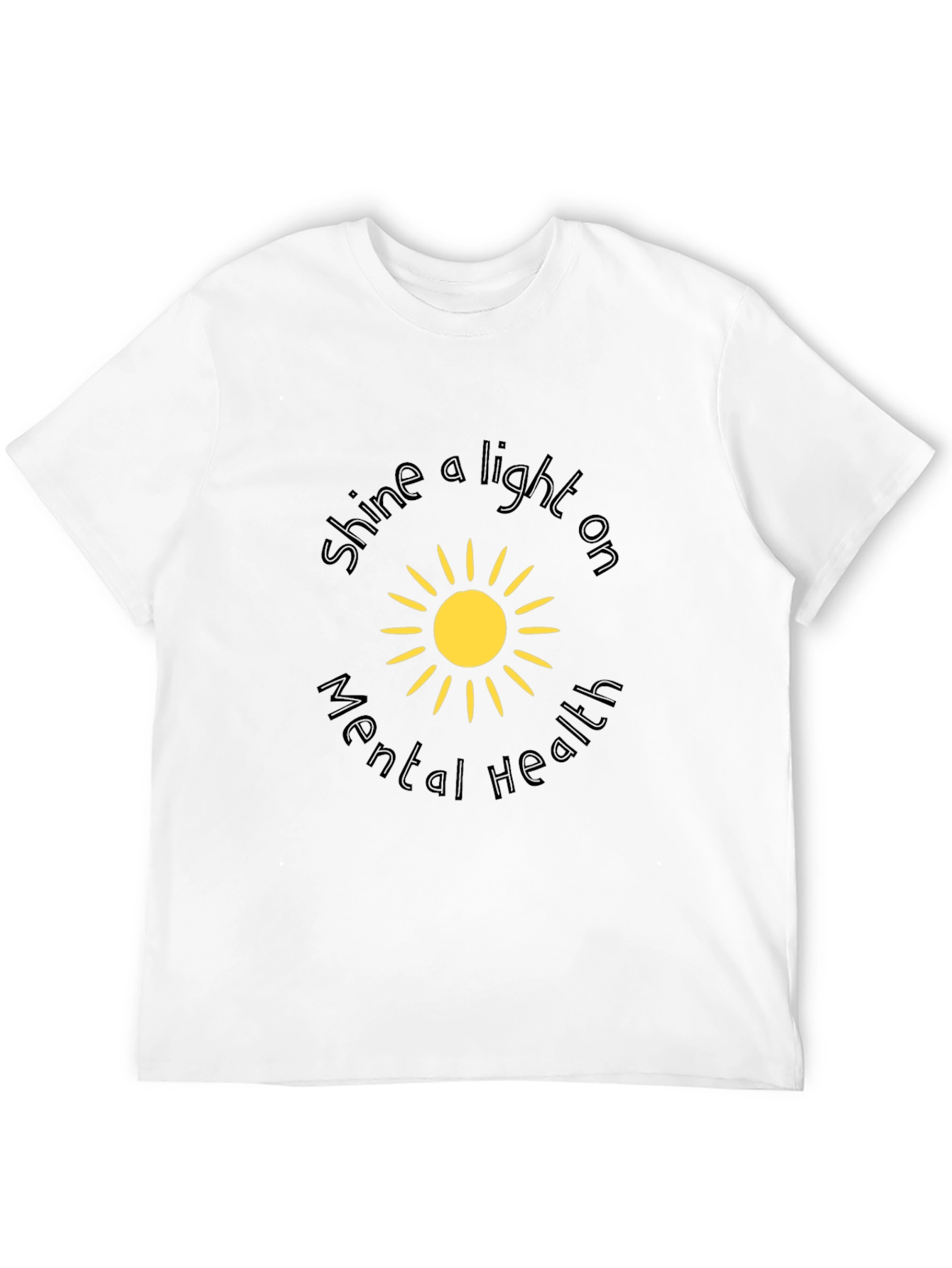 Mental Health Awareness T-Shirt - Shine a Light