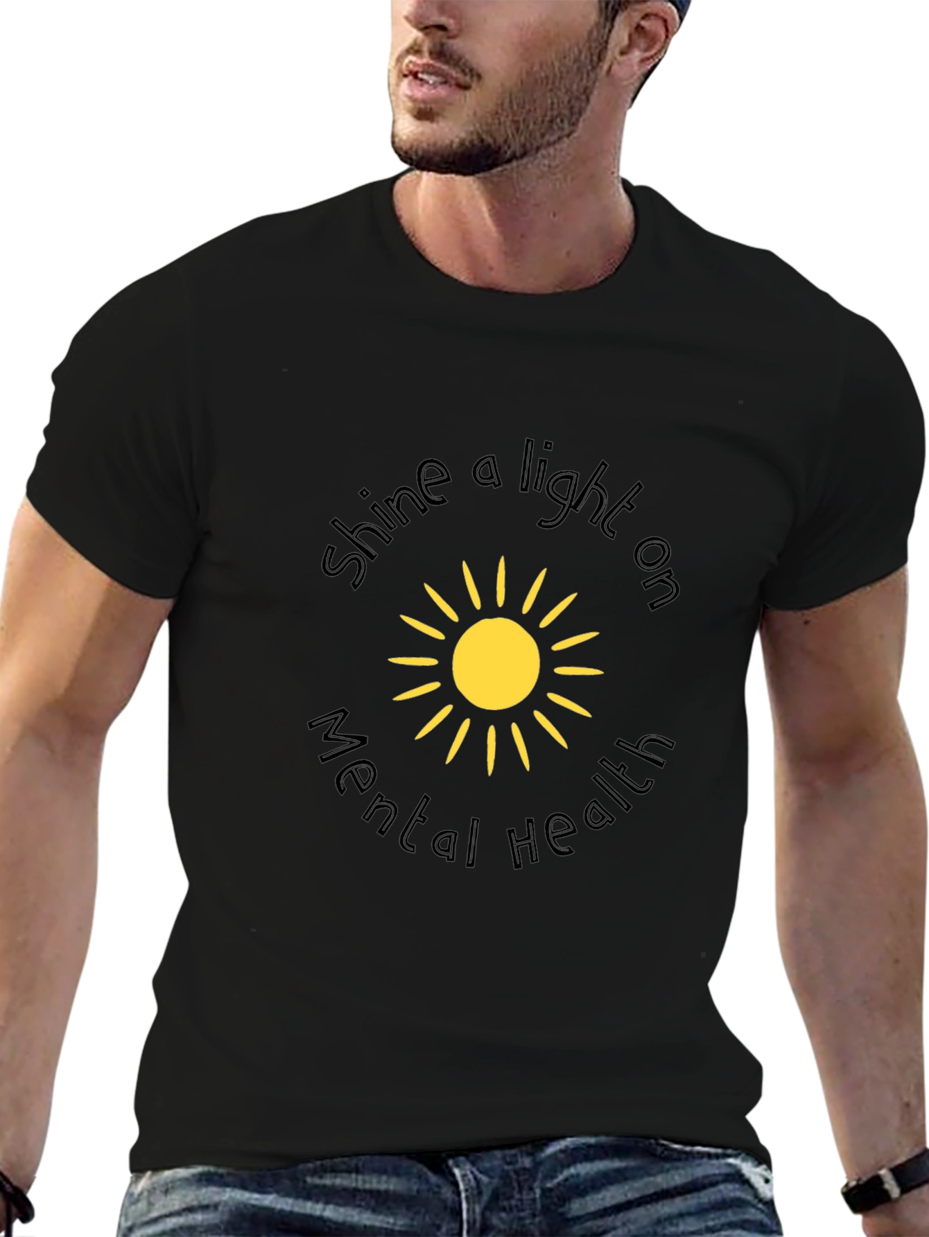 Mental Health Awareness T-Shirt - Shine a Light