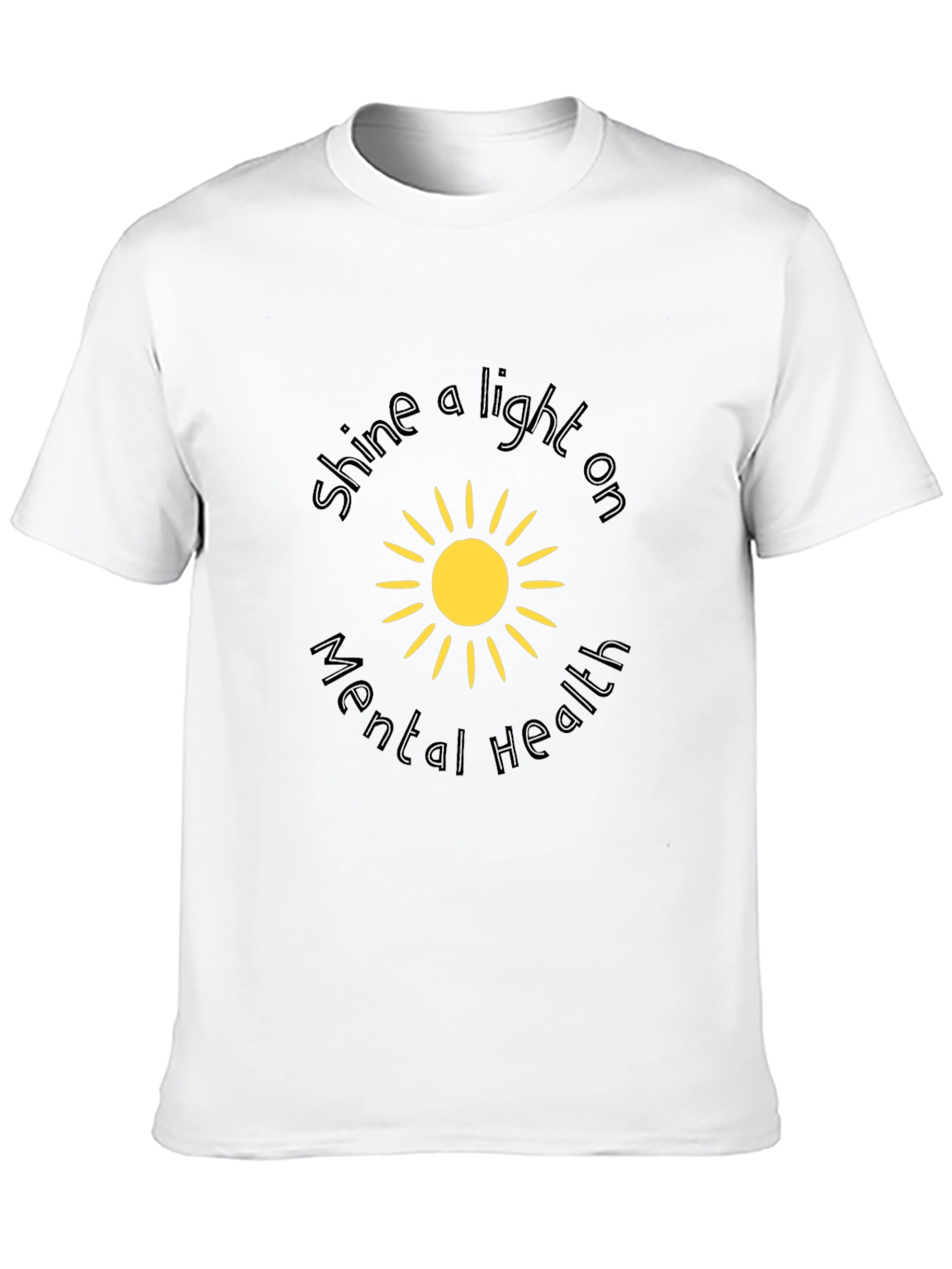 Mental Health Awareness T-Shirt - Shine a Light