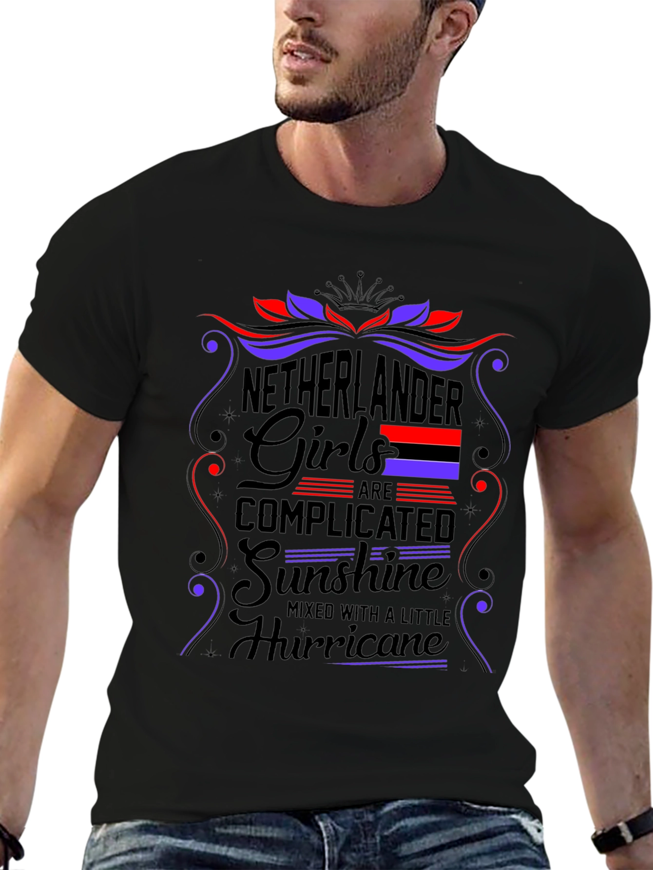 Netherlander Girls Complicated Graphic Tee
