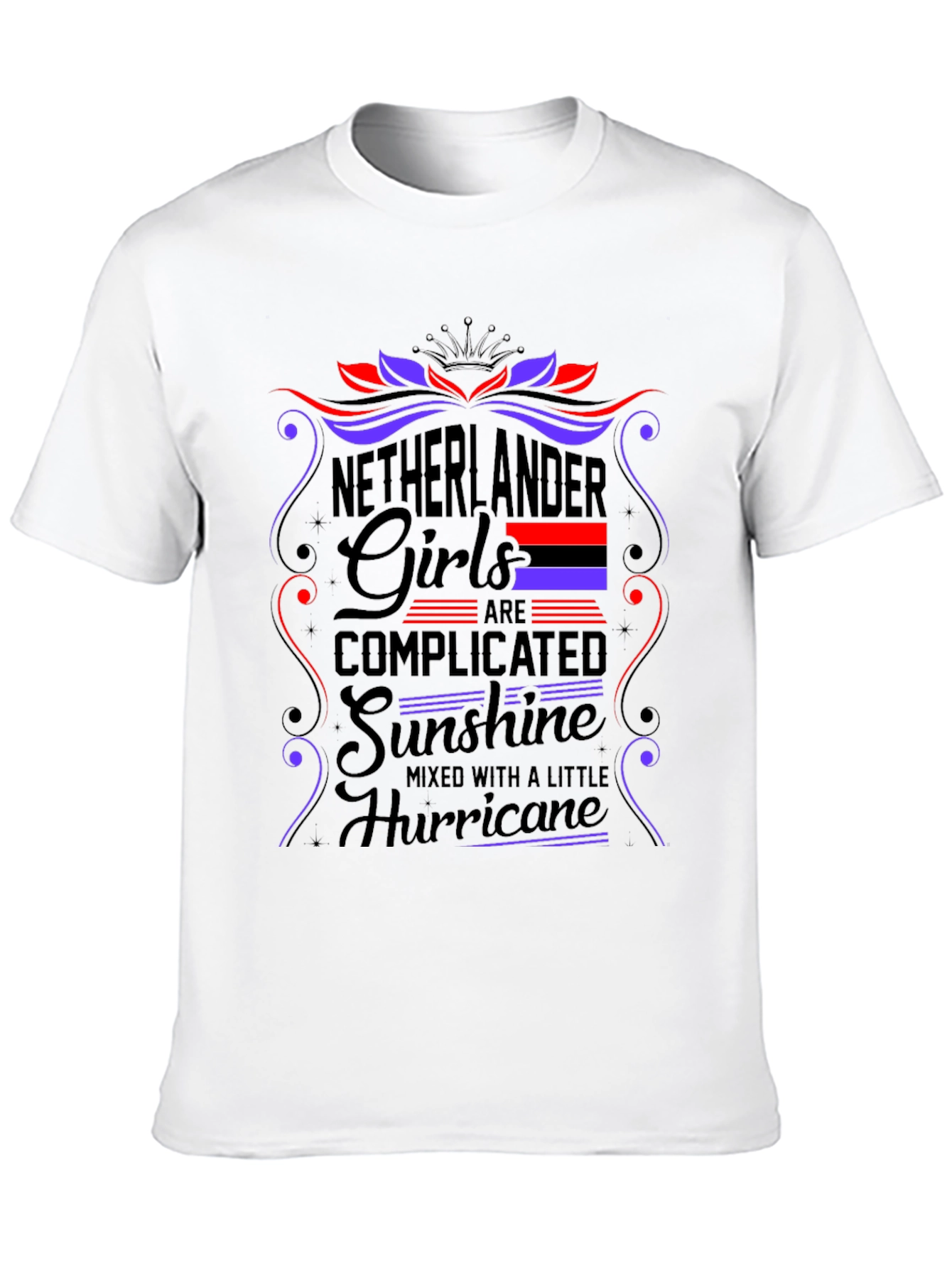 Netherlander Girls Complicated Graphic Tee