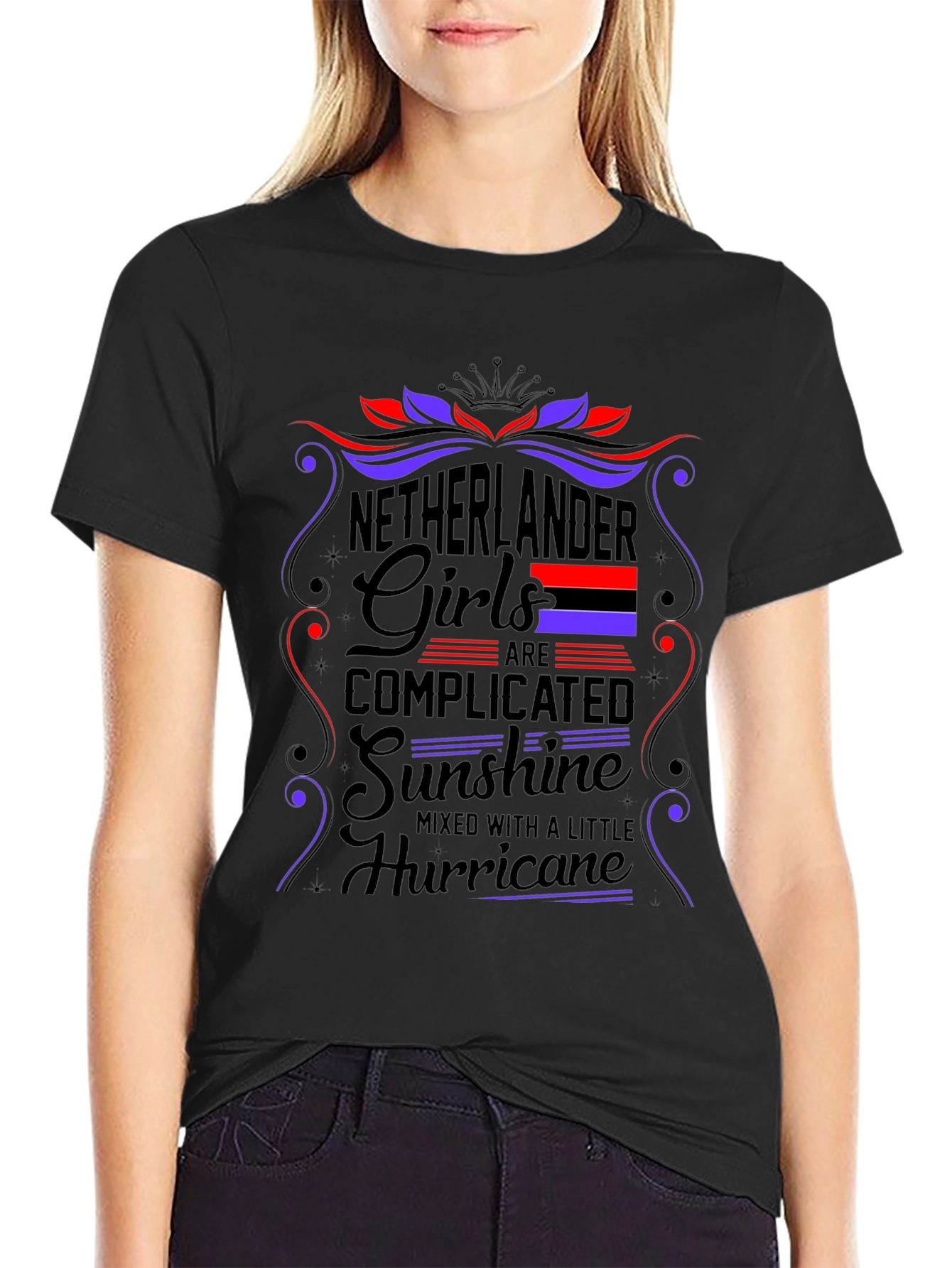 Netherlander Girls Complicated Graphic Tee