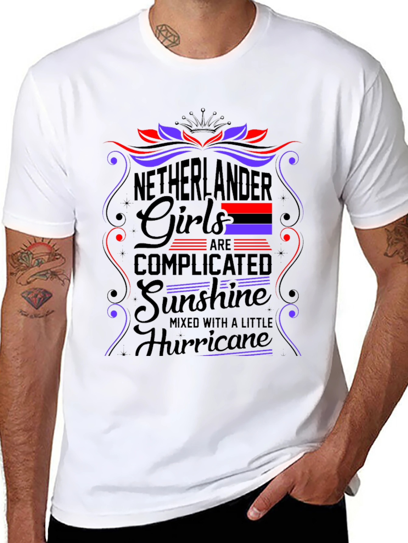Netherlander Girls Complicated Graphic Tee