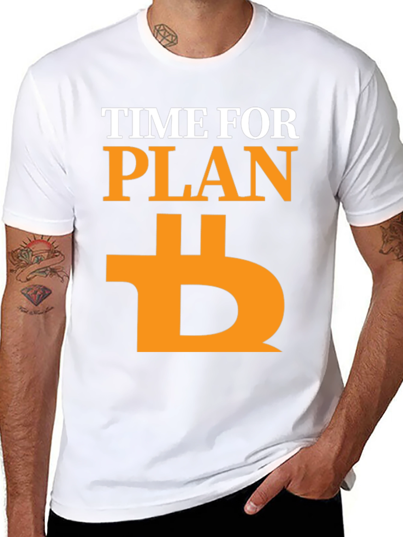 Time for Plan B Bitcoin Crypto T-Shirt