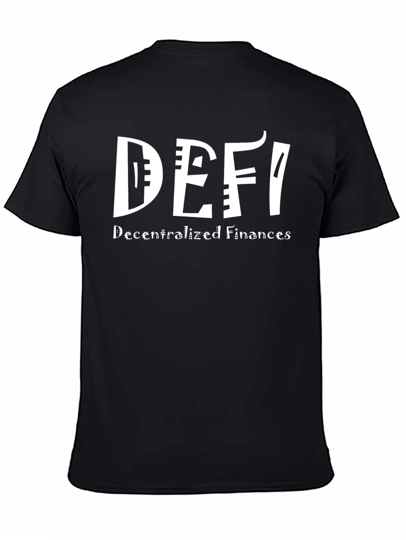 DeFi Decentralized Finance Black T-Shirt