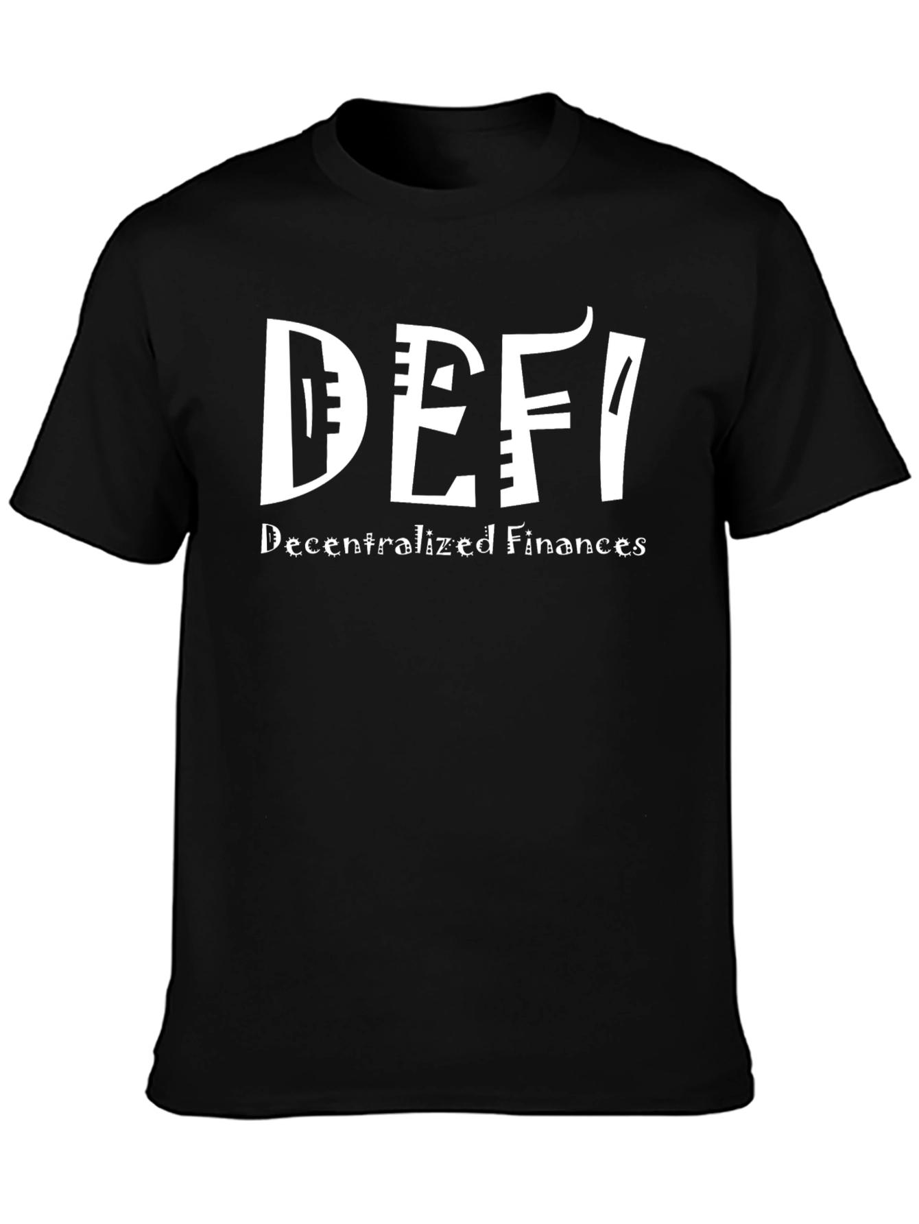 DeFi Decentralized Finance Black T-Shirt