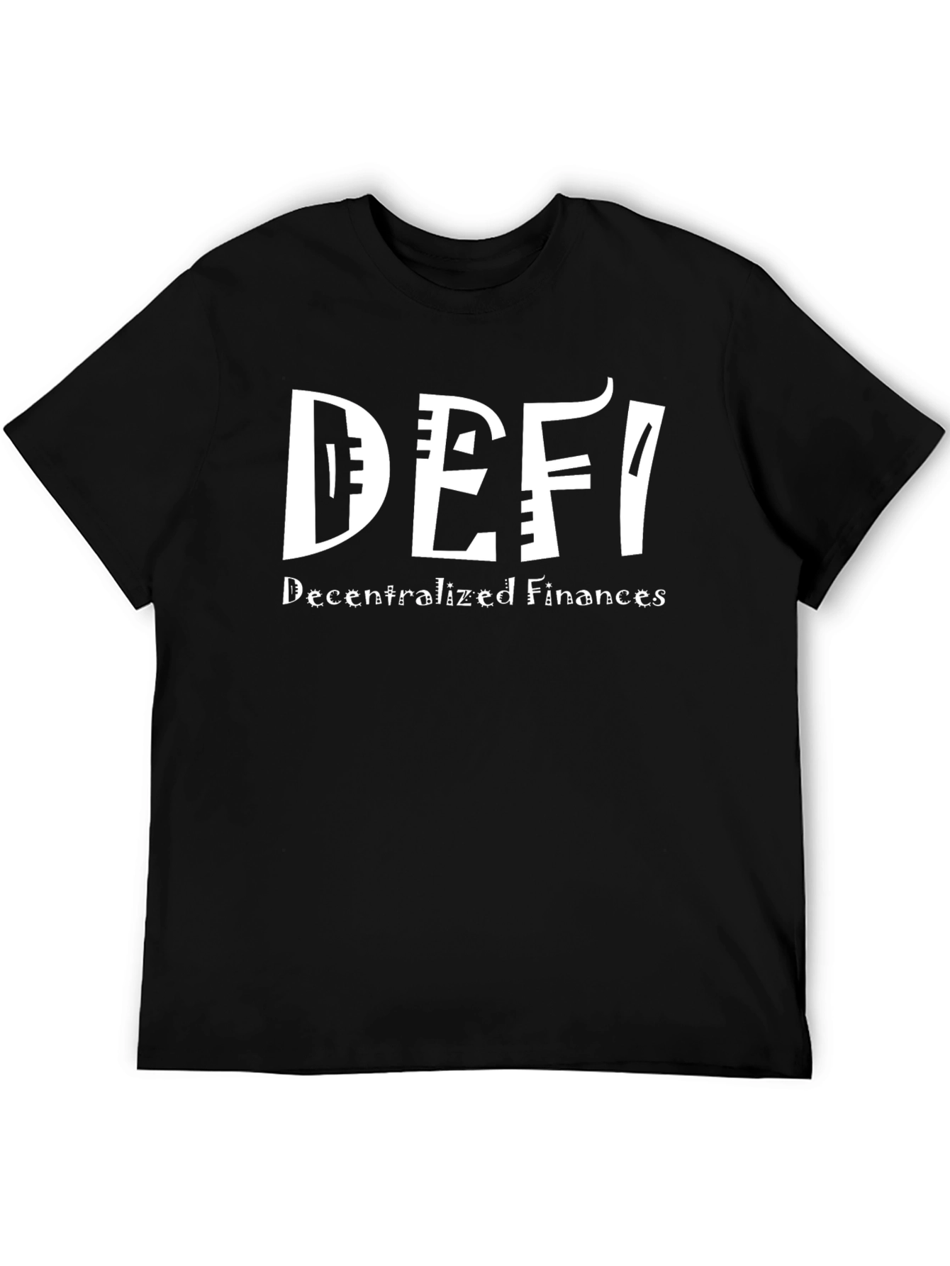 DeFi Decentralized Finance Black T-Shirt