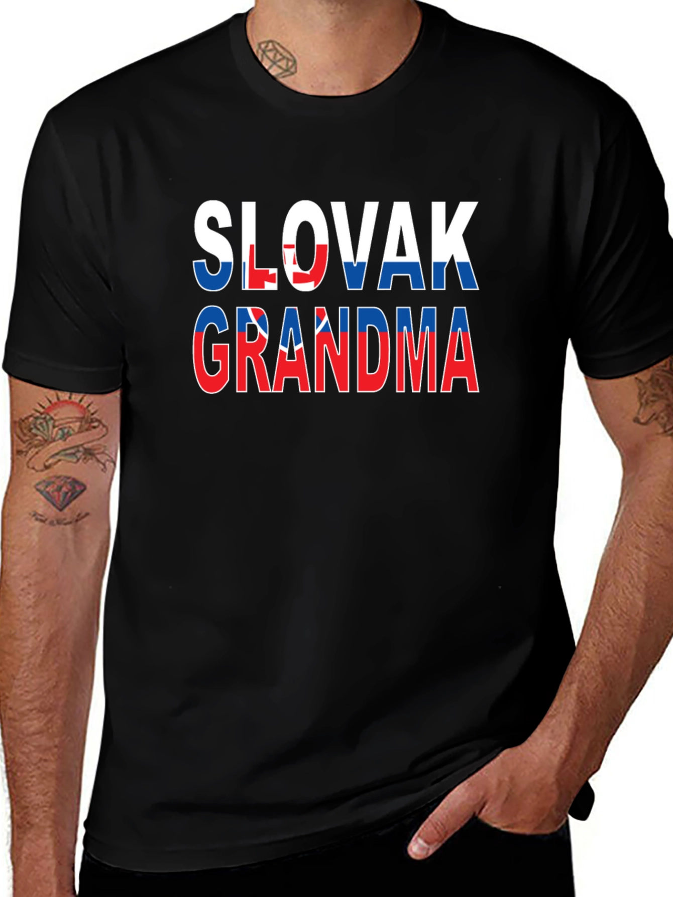 Slovak Grandma Graphic Tee