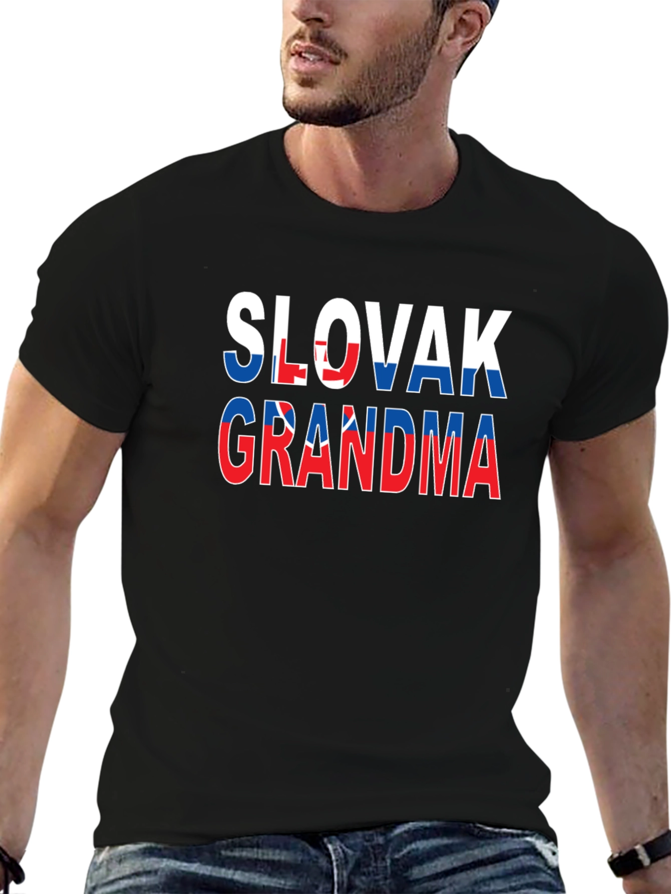 Slovak Grandma Graphic Tee