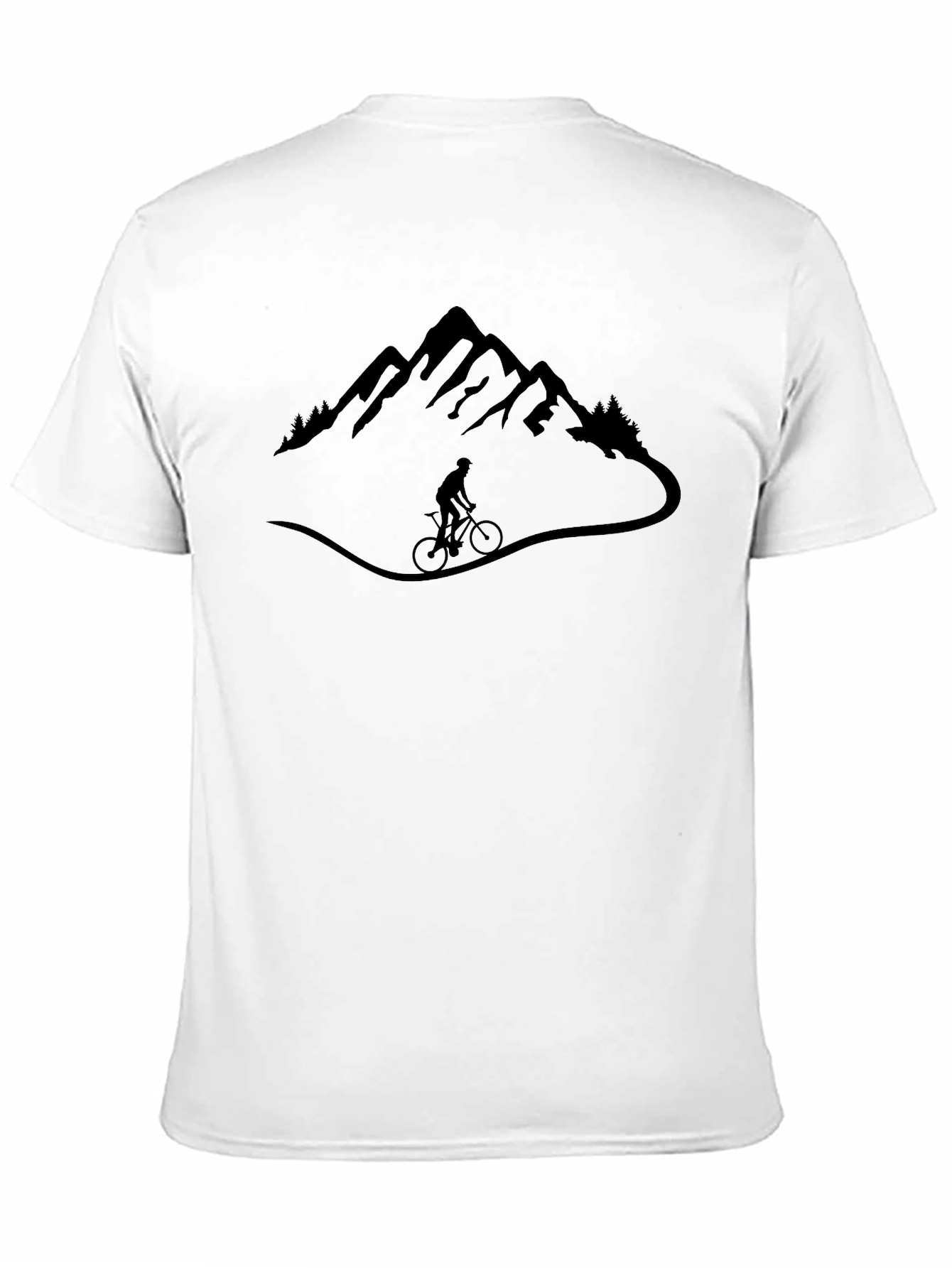 Mountain Biker Graphic Tee - Adventure Awaits