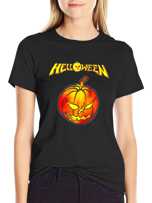 Helloween Pumpkin T-Shirt - Band Tee