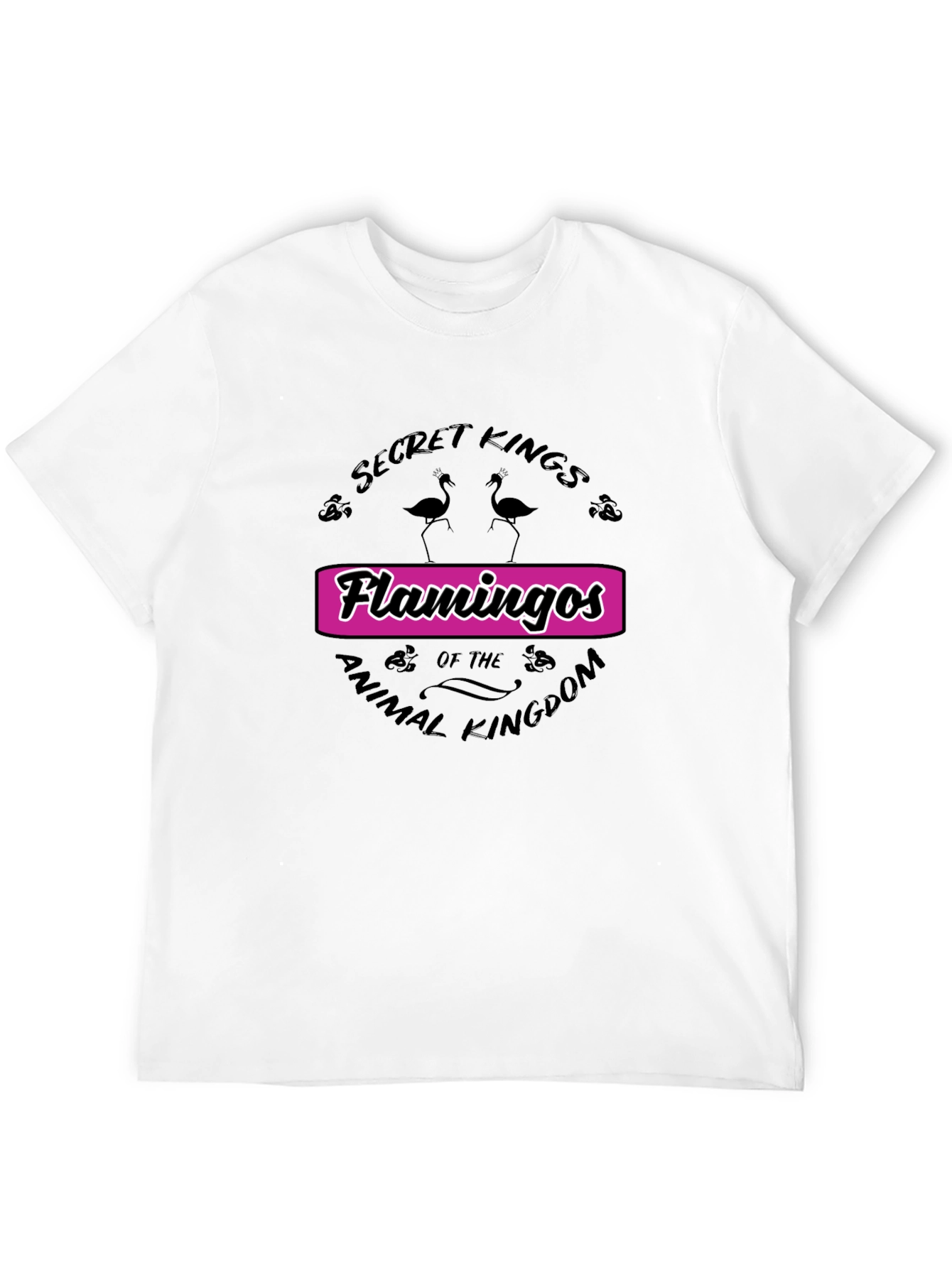 Secret Kings Flamingos Graphic Tee
