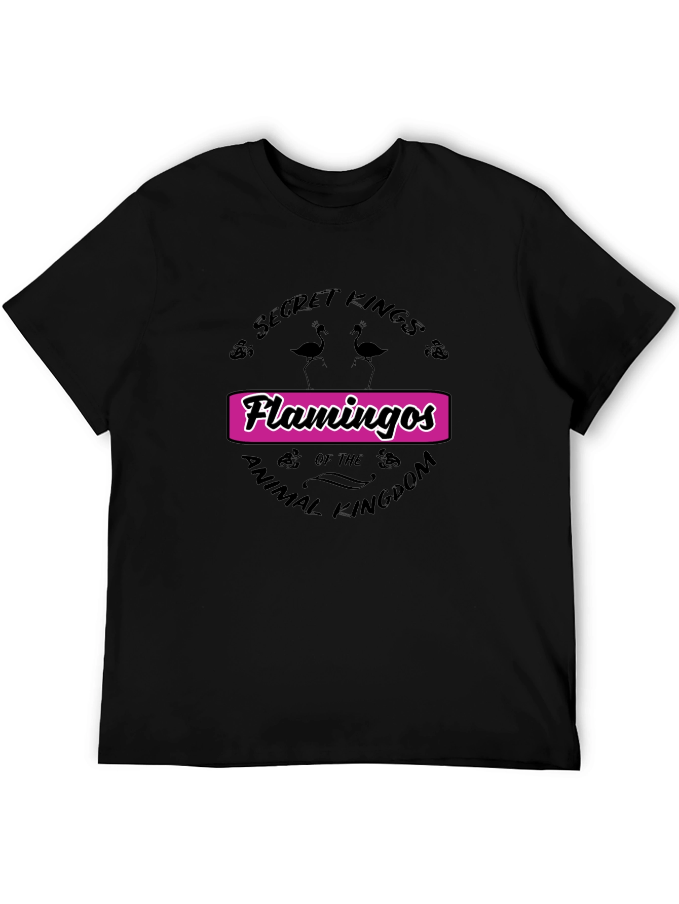 Secret Kings Flamingos Graphic Tee