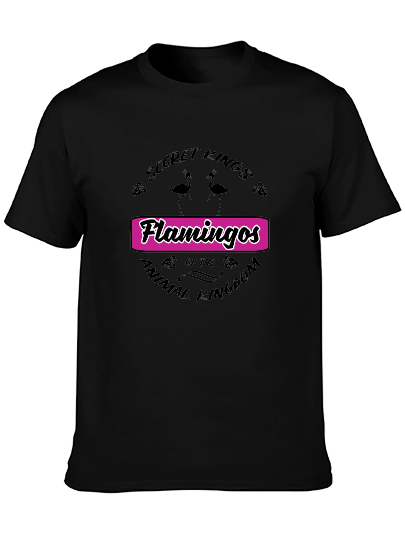Secret Kings Flamingos Graphic Tee