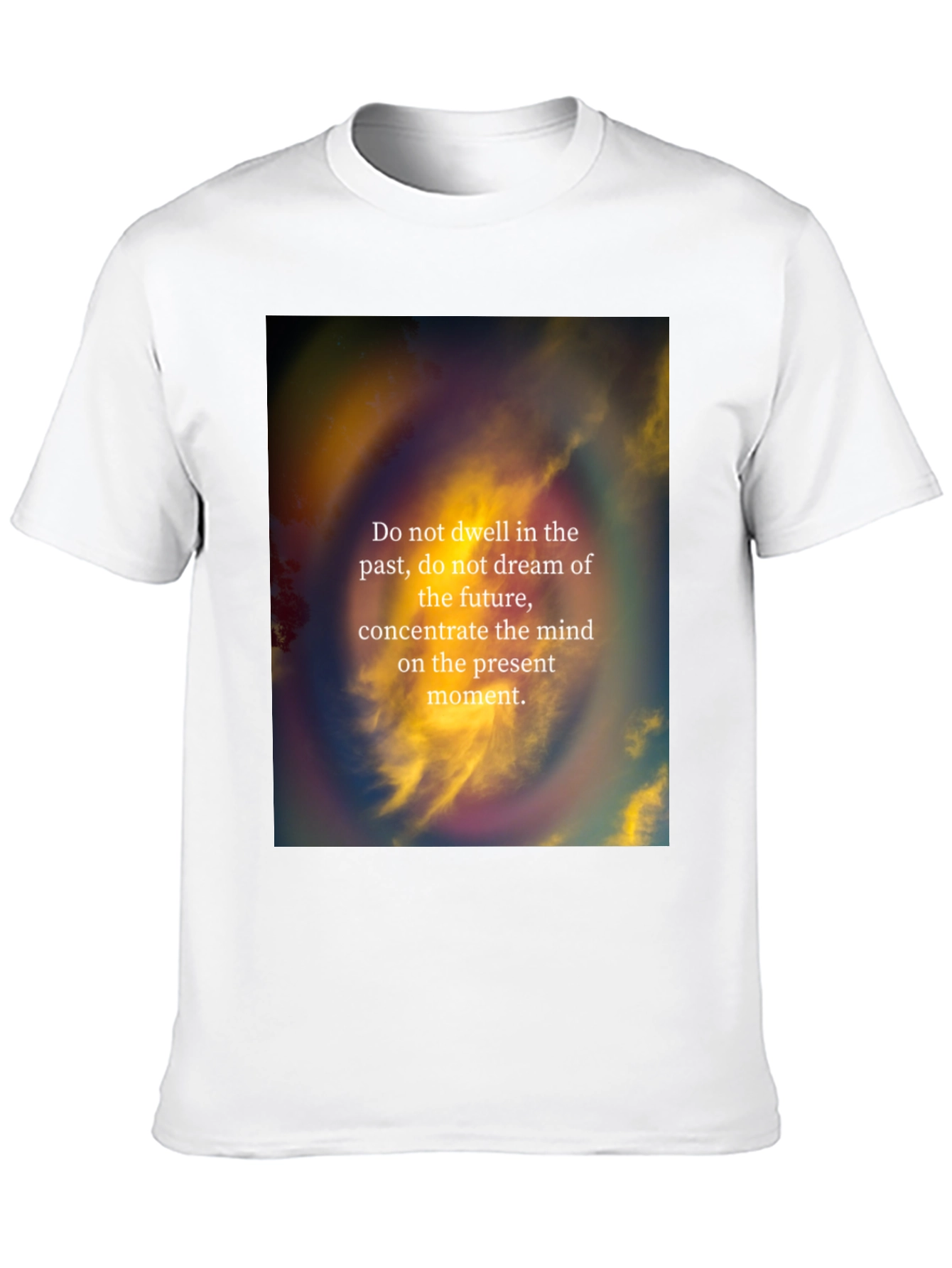 Mindfulness Graphic Tee - Present Moment Focus