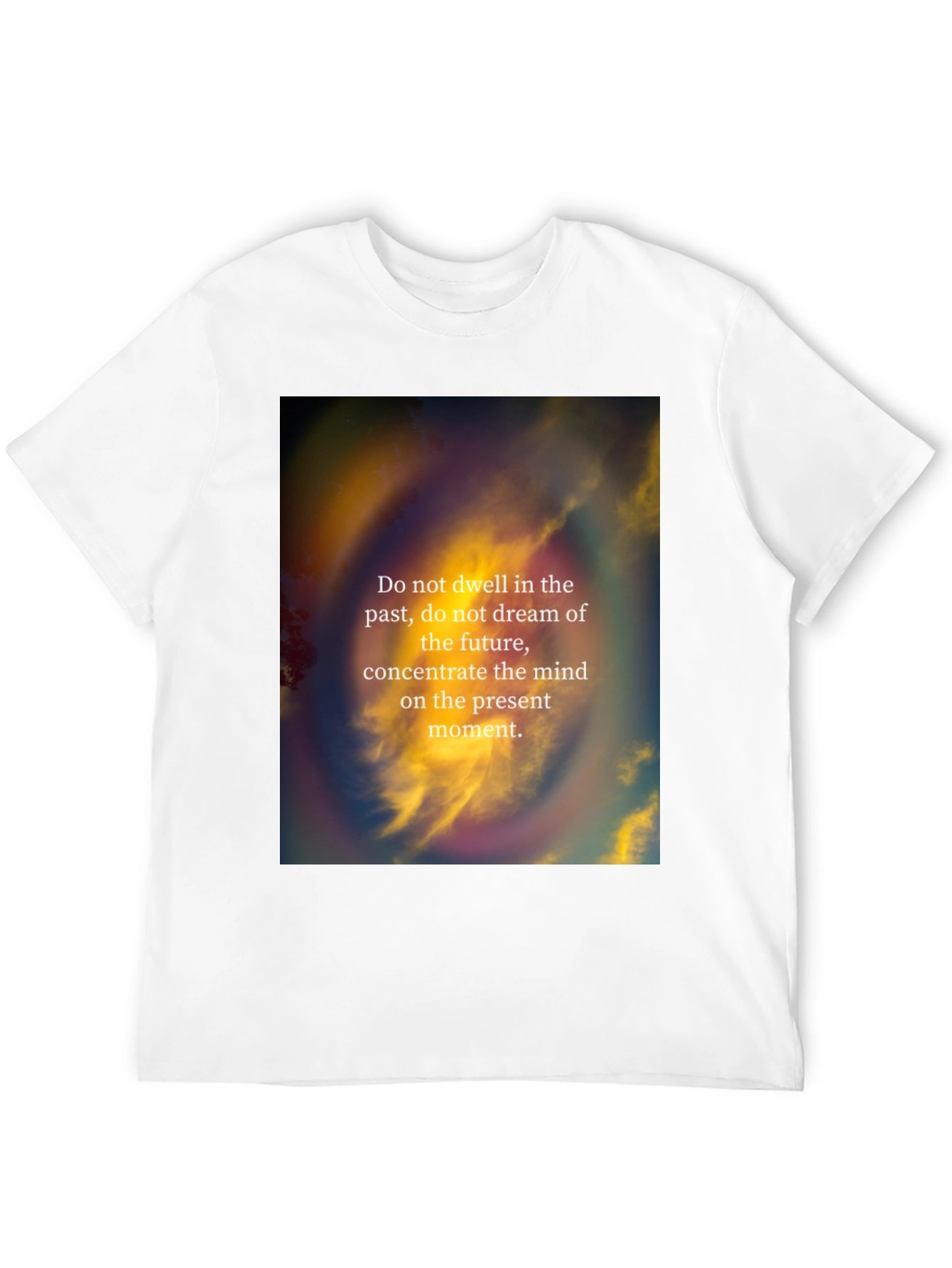 Mindfulness Graphic Tee - Present Moment Focus