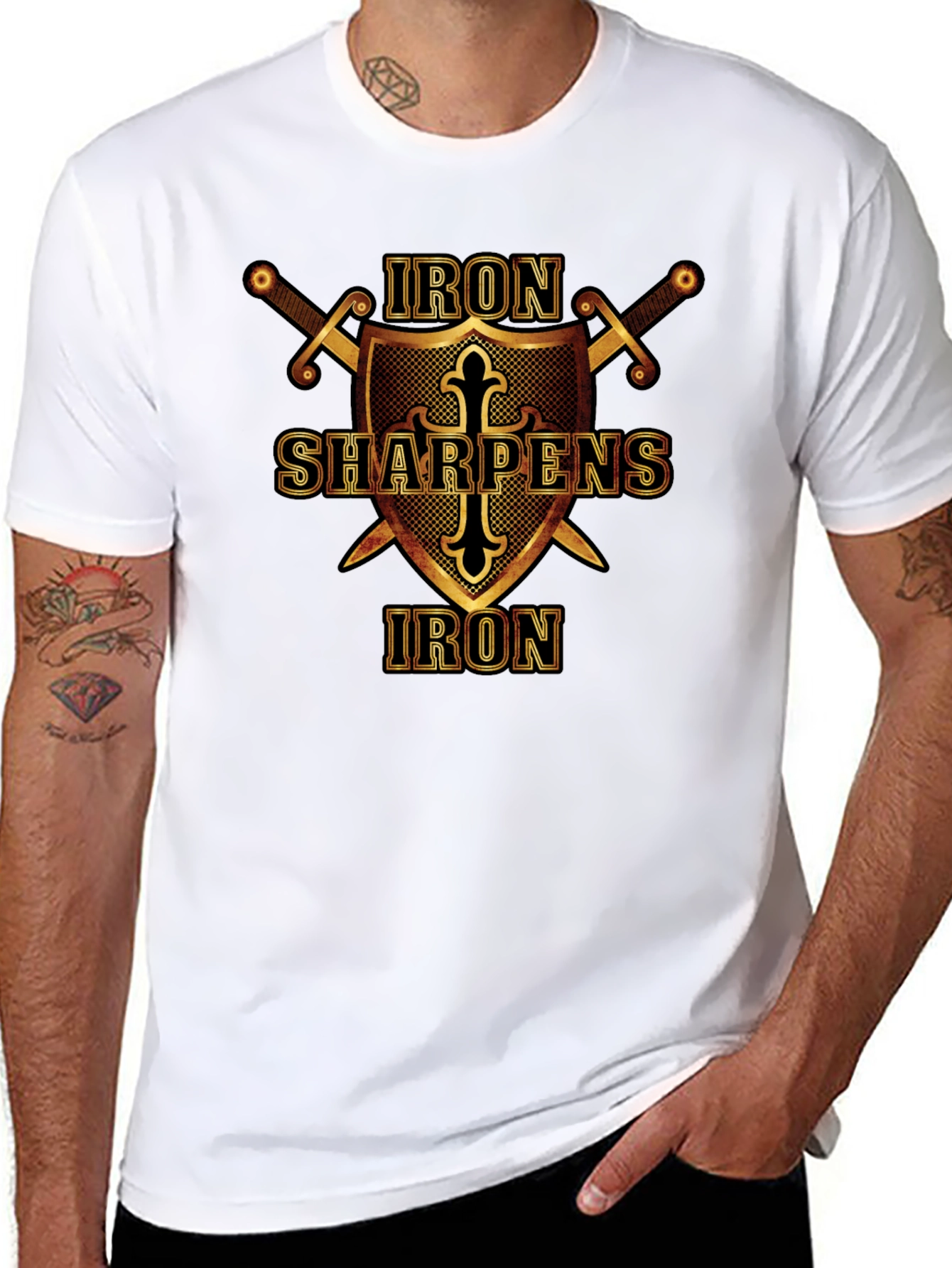 Iron Sharpens Iron Graphic T-Shirt