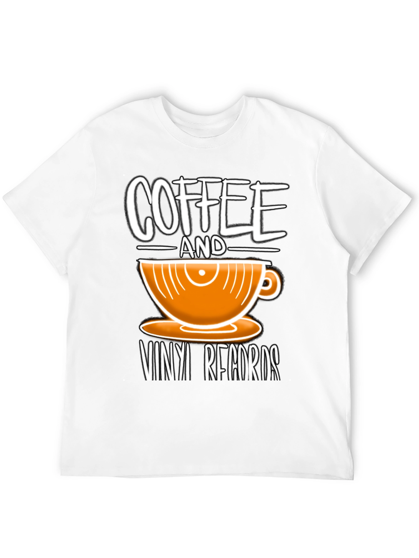 Coffee & Vinyl Records Graphic Tee