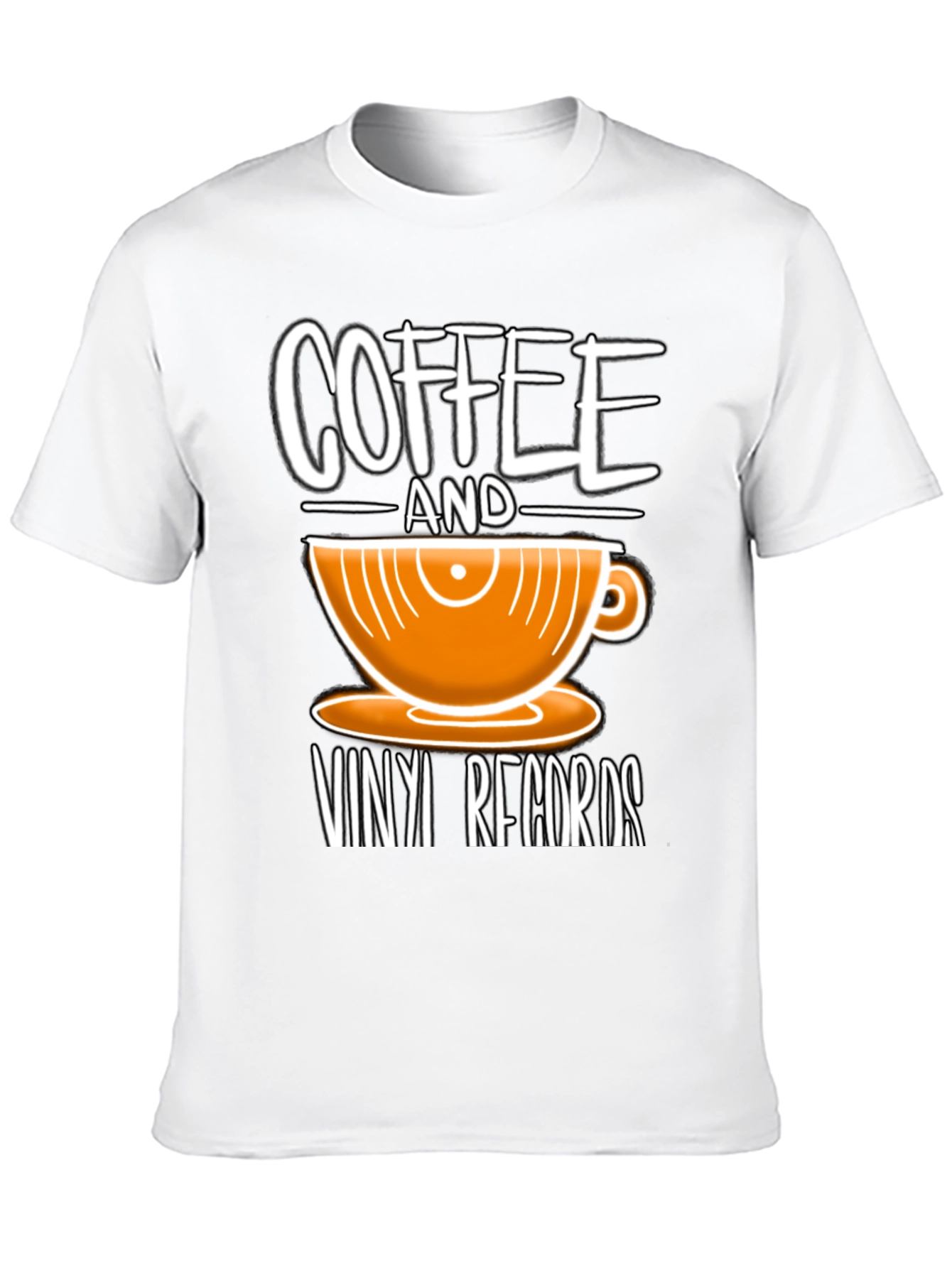 Coffee & Vinyl Records Graphic Tee