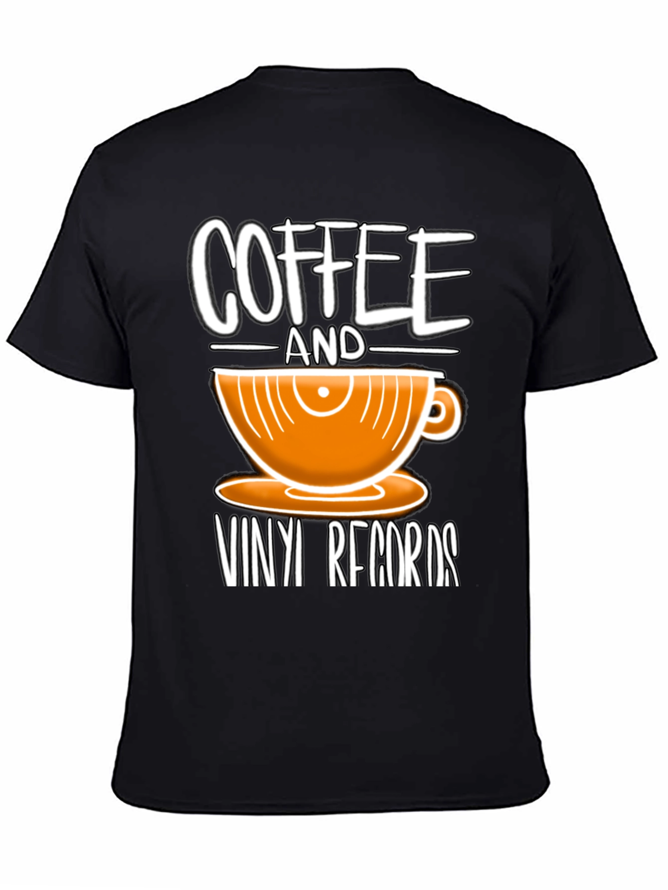 Coffee & Vinyl Records Graphic Tee