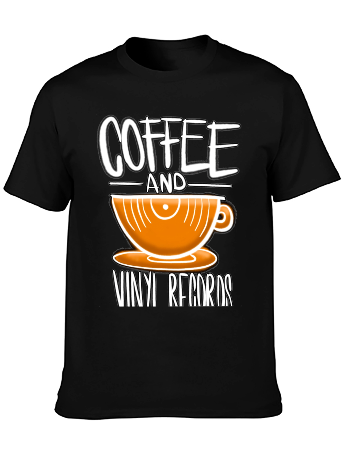 Coffee & Vinyl Records Graphic Tee