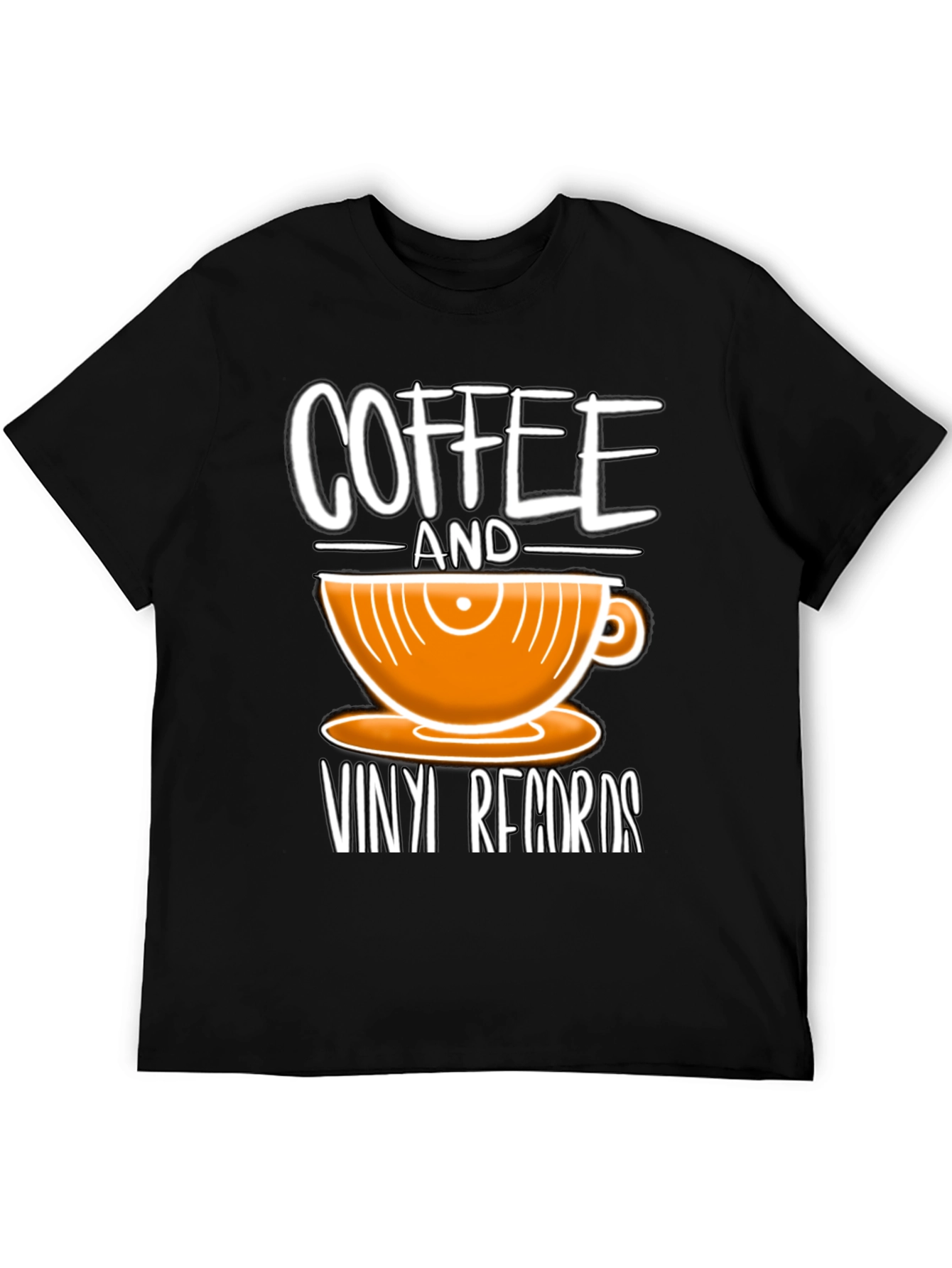 Coffee & Vinyl Records Graphic Tee