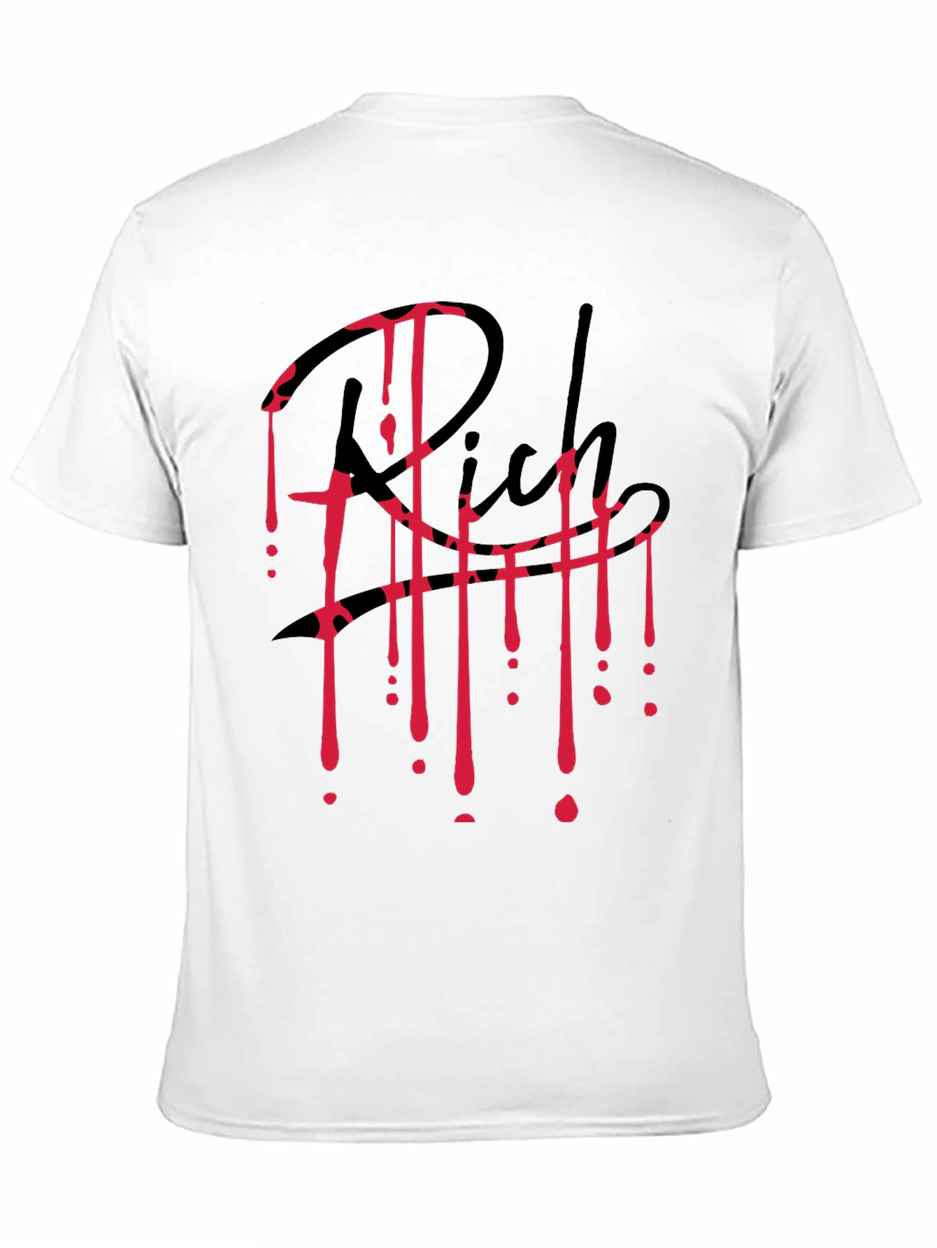Rich Blood Drip Black T-Shirt