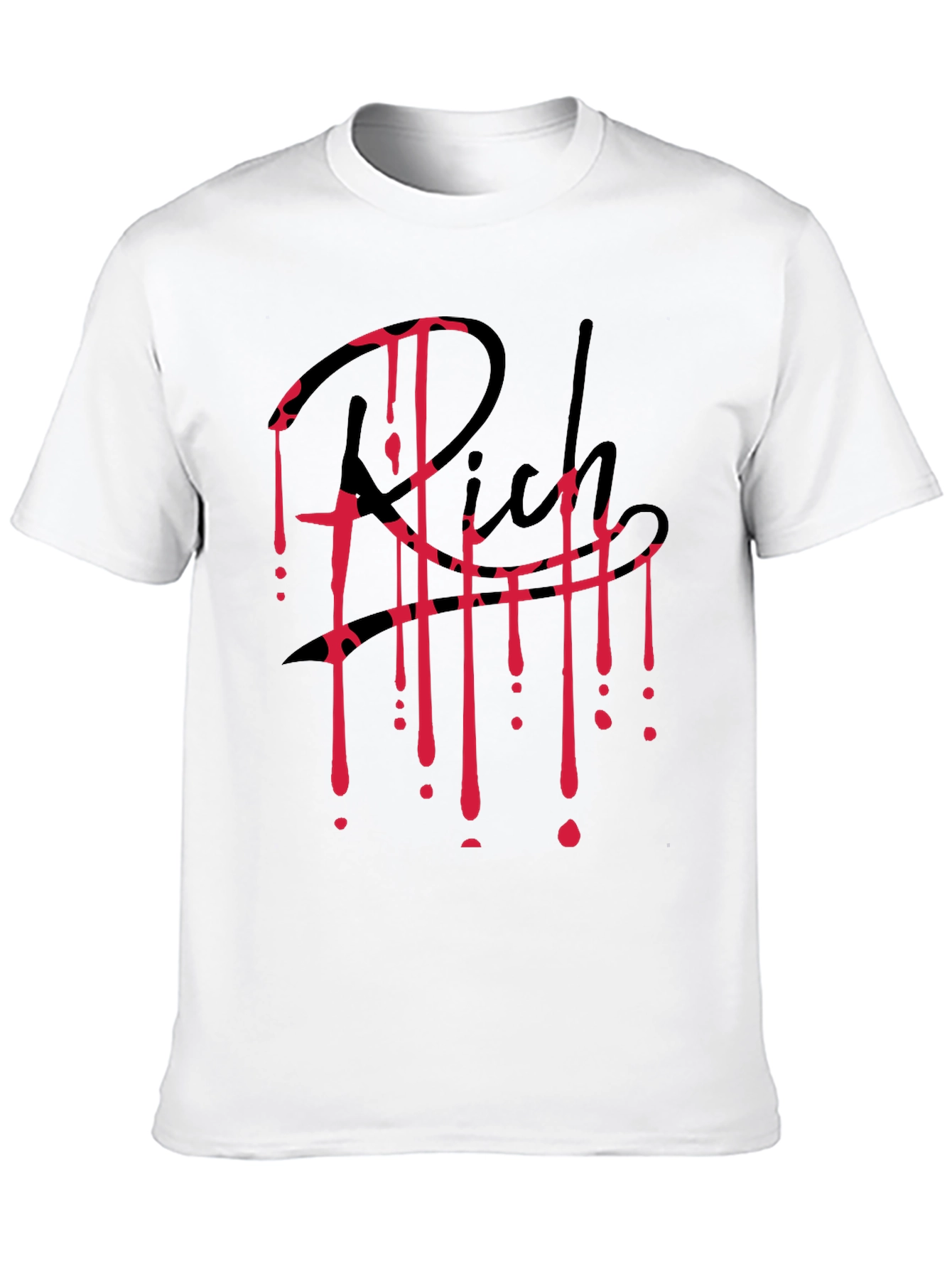 Rich Blood Drip Black T-Shirt