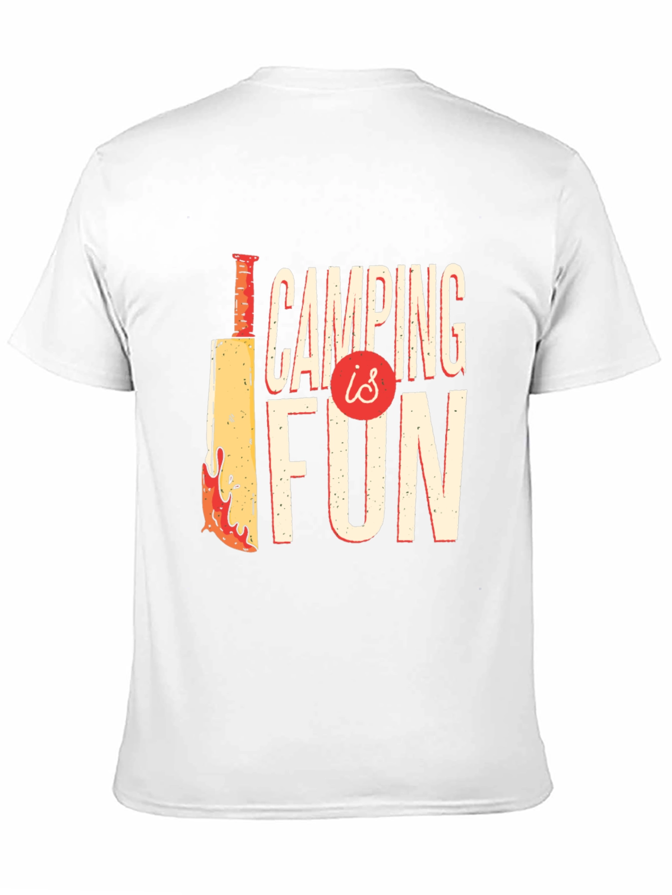 Camping Is Fun Graphic Tee