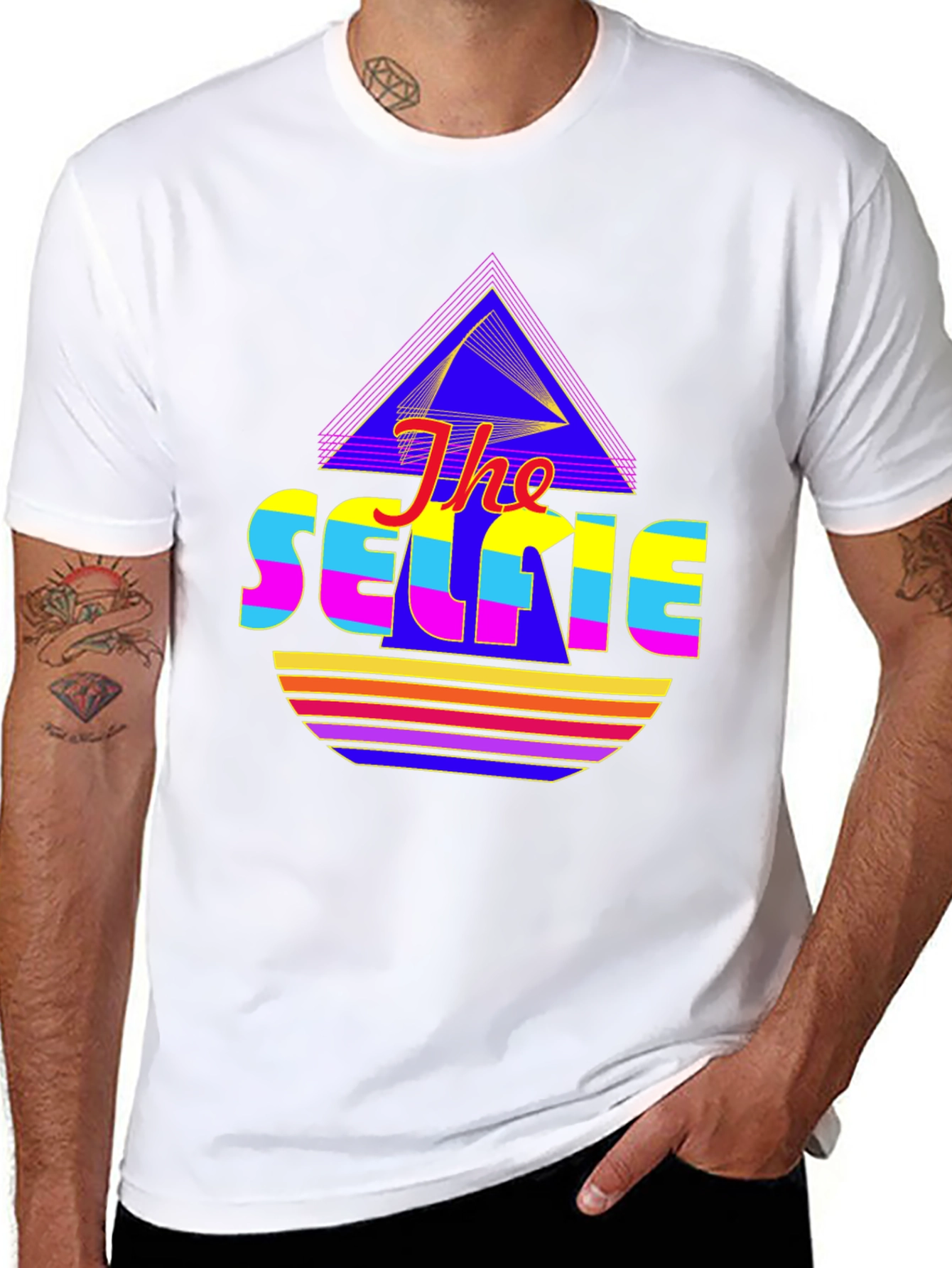 The Selfie Retro T-Shirt - 80s Inspired Design