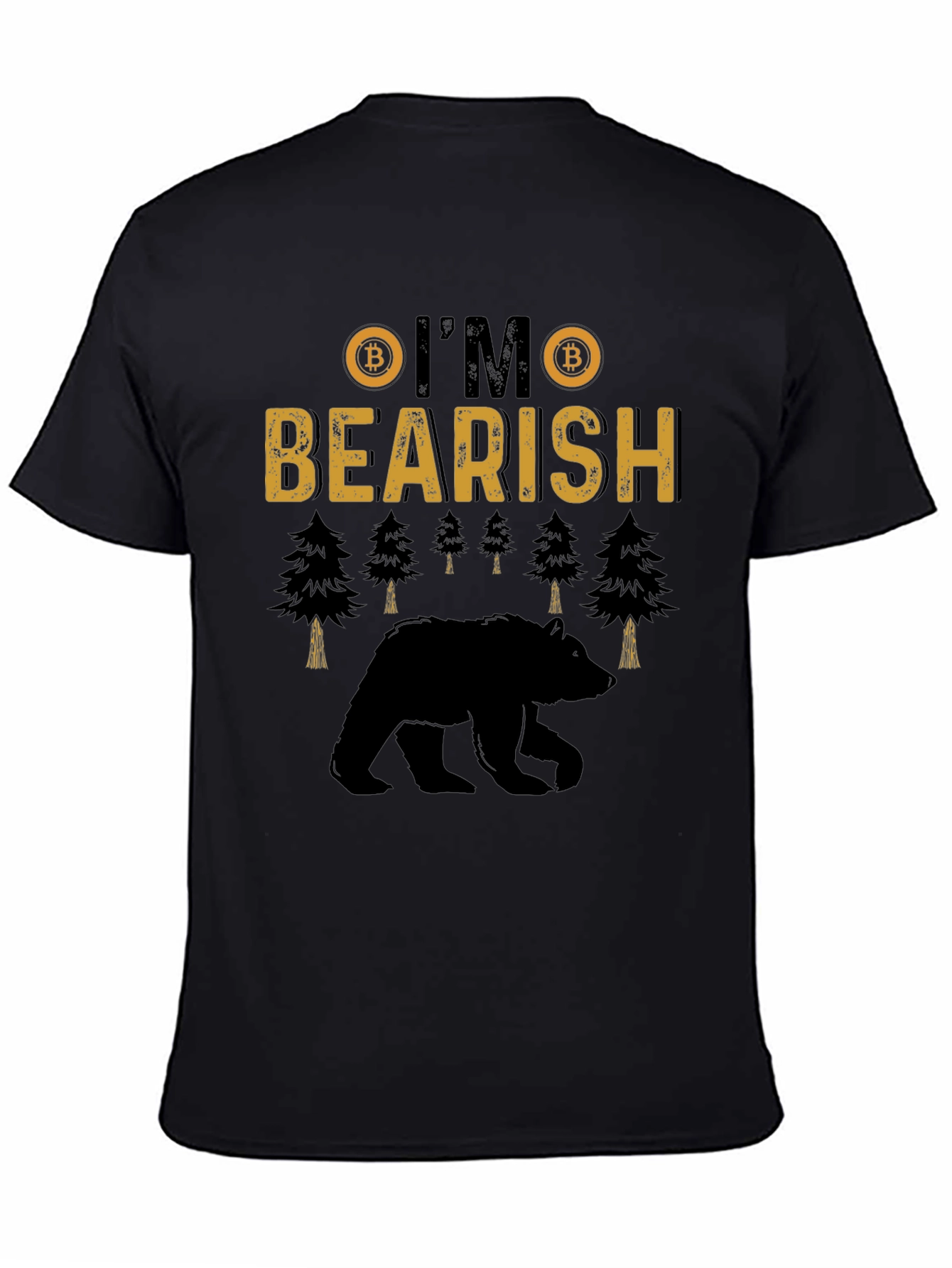 Bearish Bitcoin Graphic T-Shirt