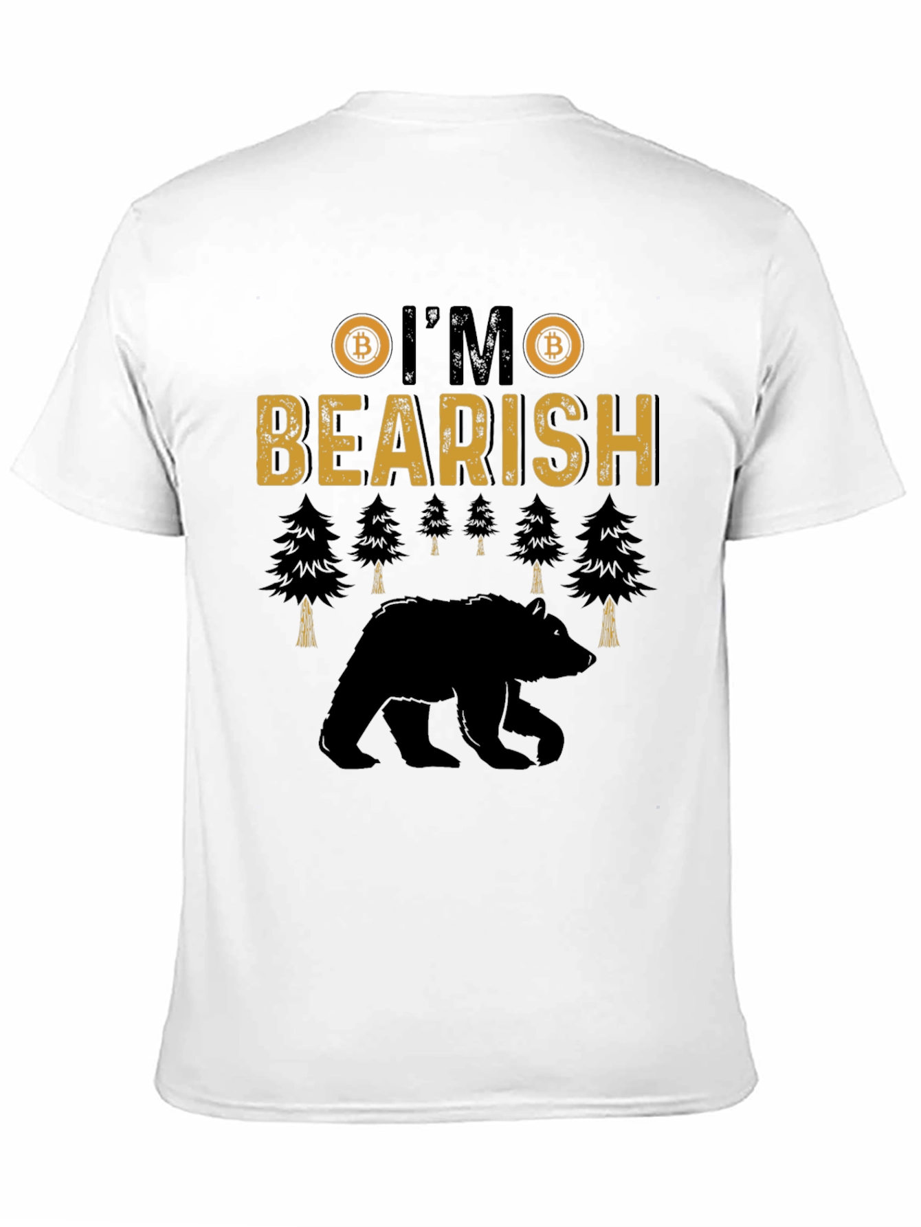 Bearish Bitcoin Graphic T-Shirt