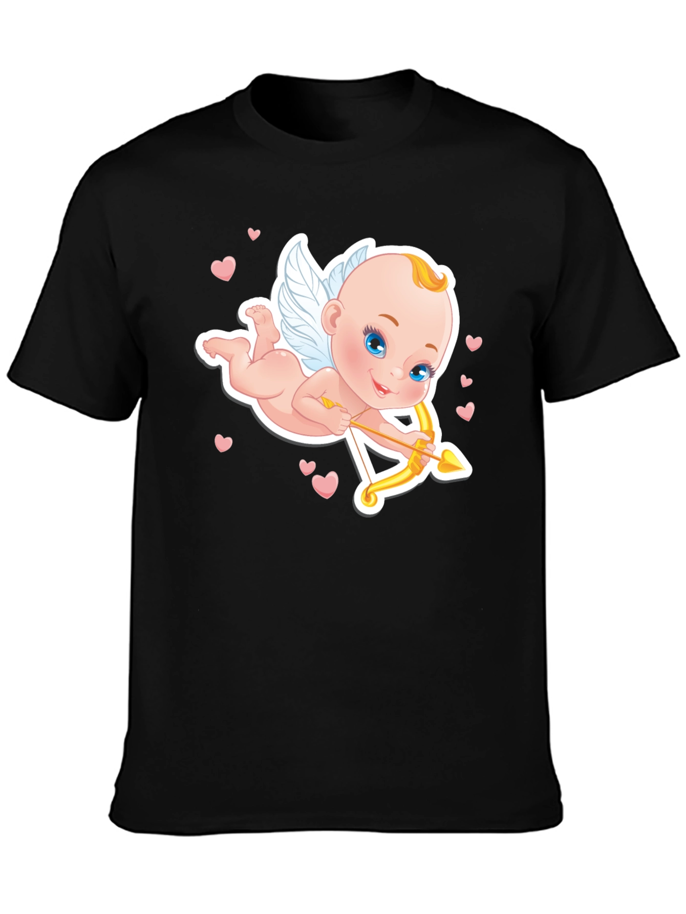 Cupid Graphic Tee - Black T-Shirt