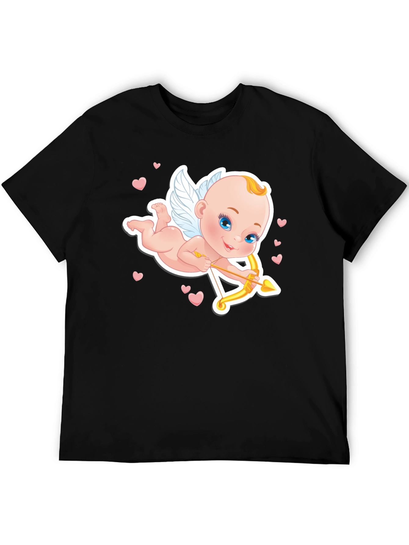Cupid Graphic Tee - Black T-Shirt