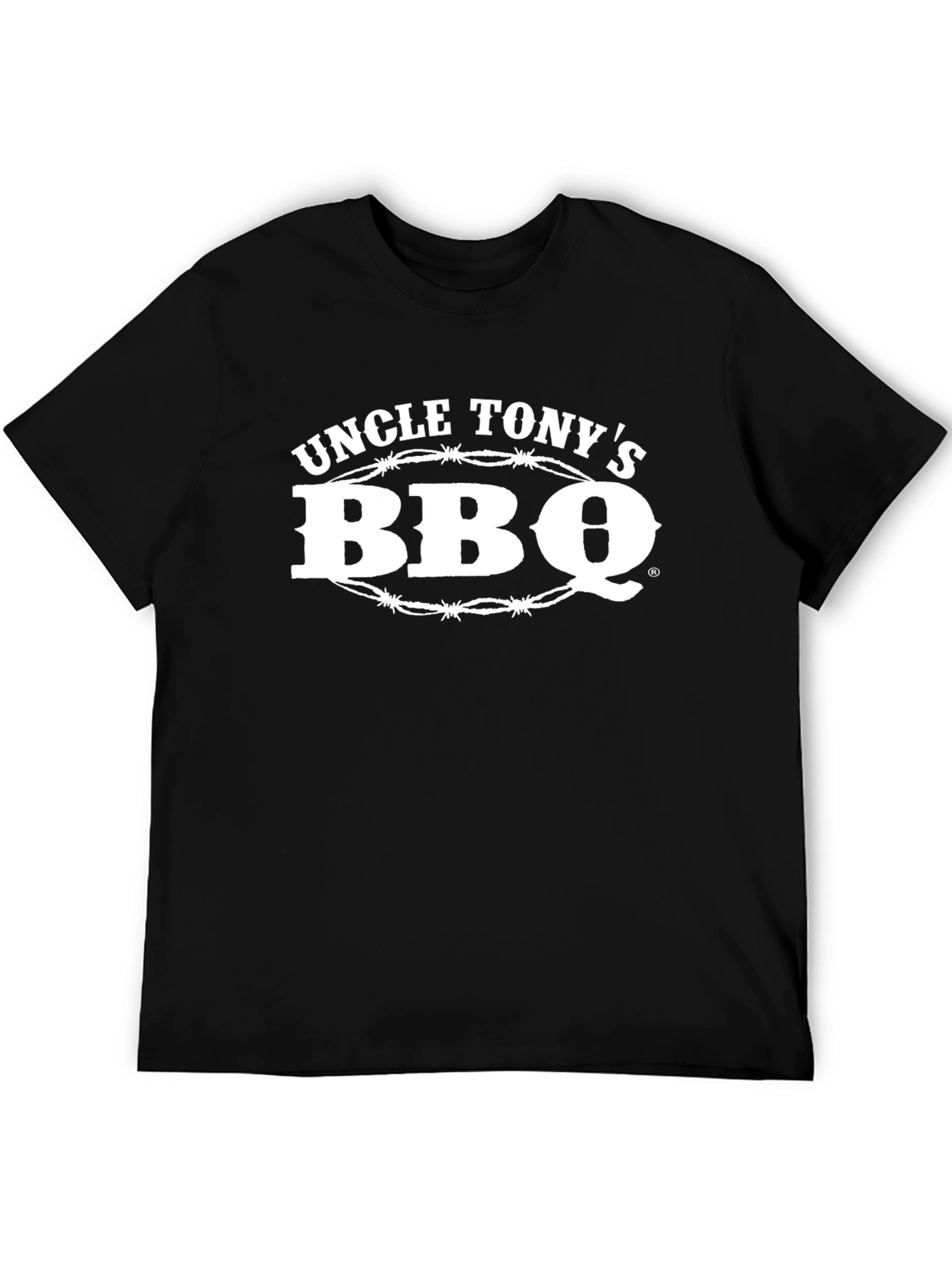 Uncle Tonys BBQ Black T-Shirt
